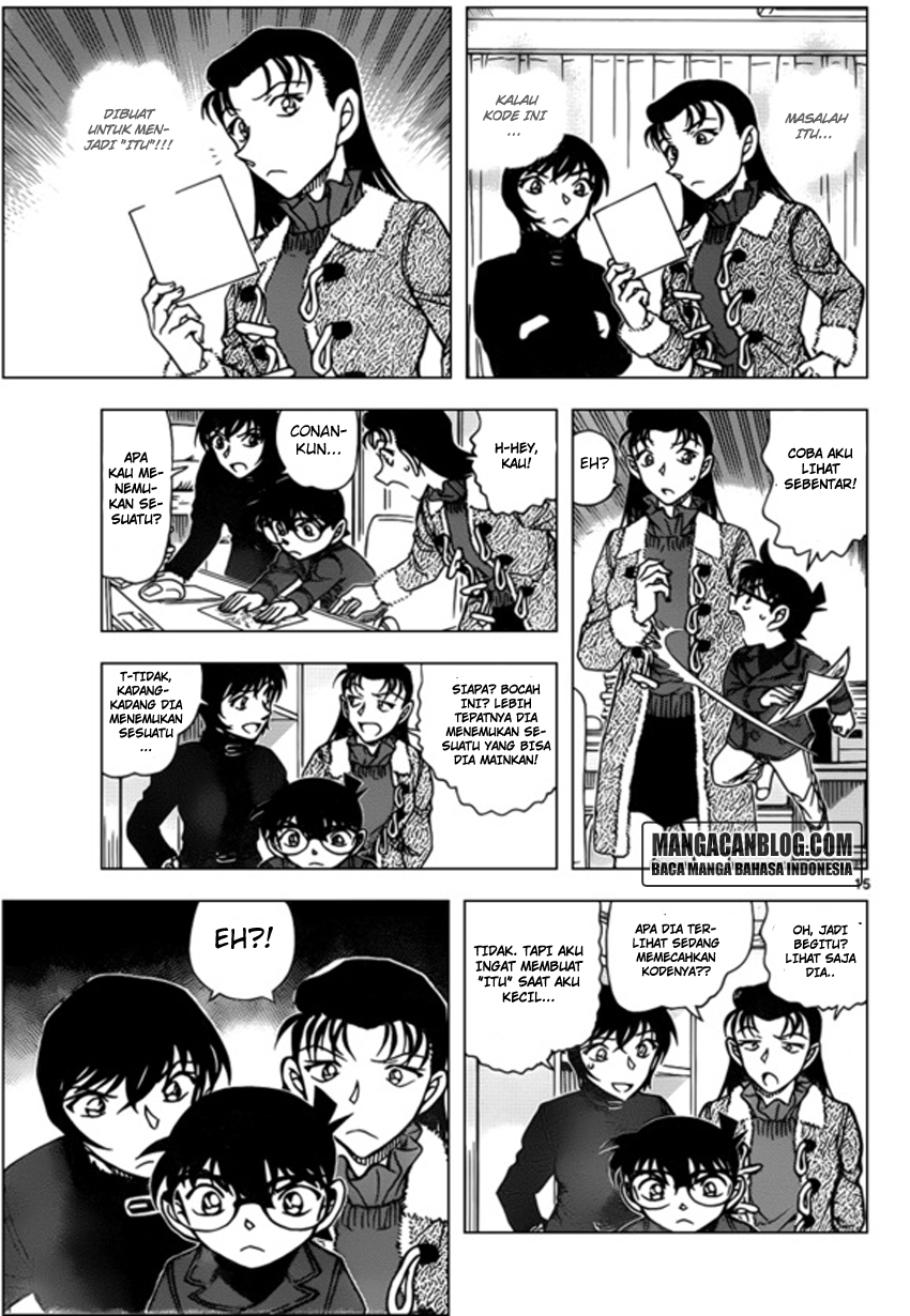 Detective Conan Chapter 946 - halaman 16