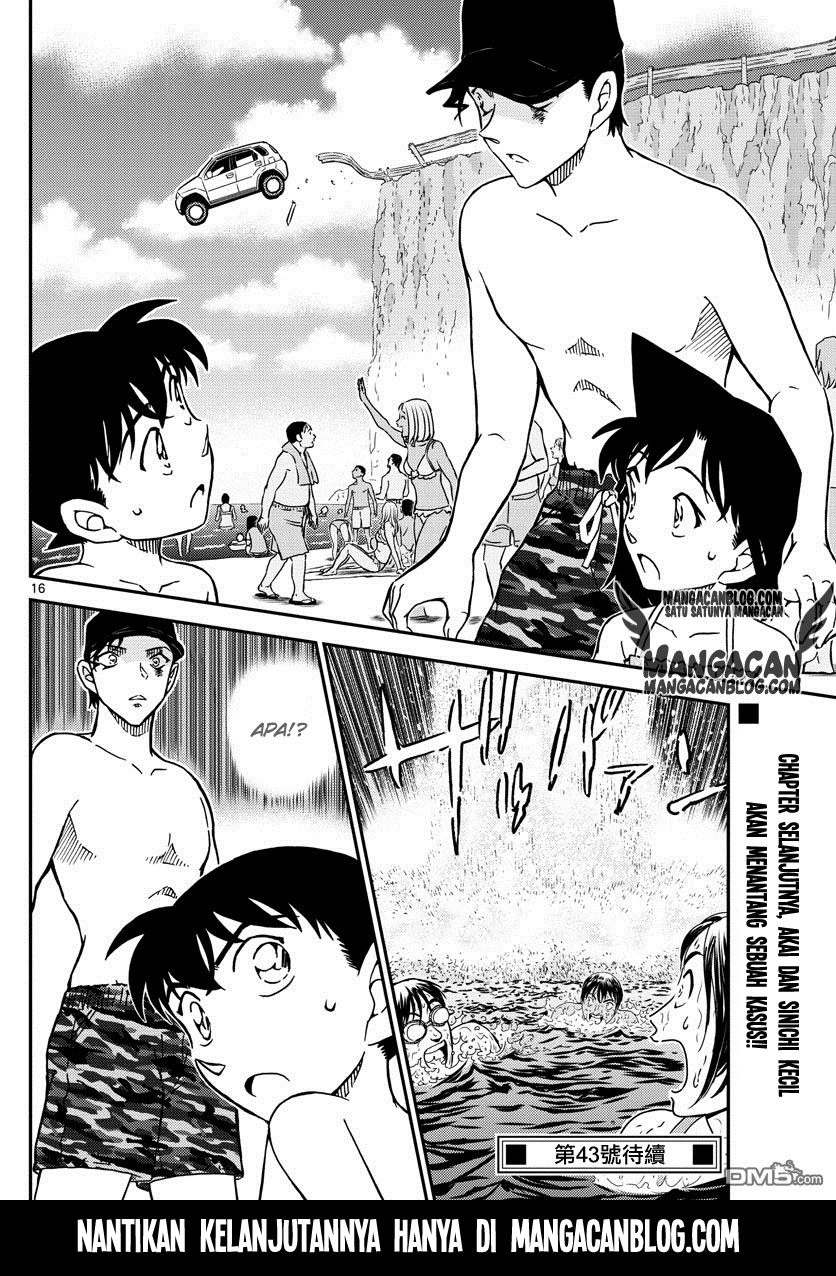 Detective Conan Chapter 972 - halaman 17