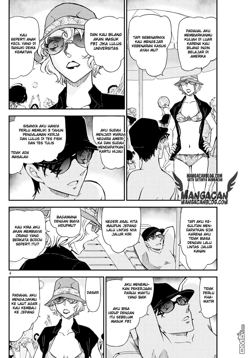 Detective Conan Chapter 972 - halaman 5
