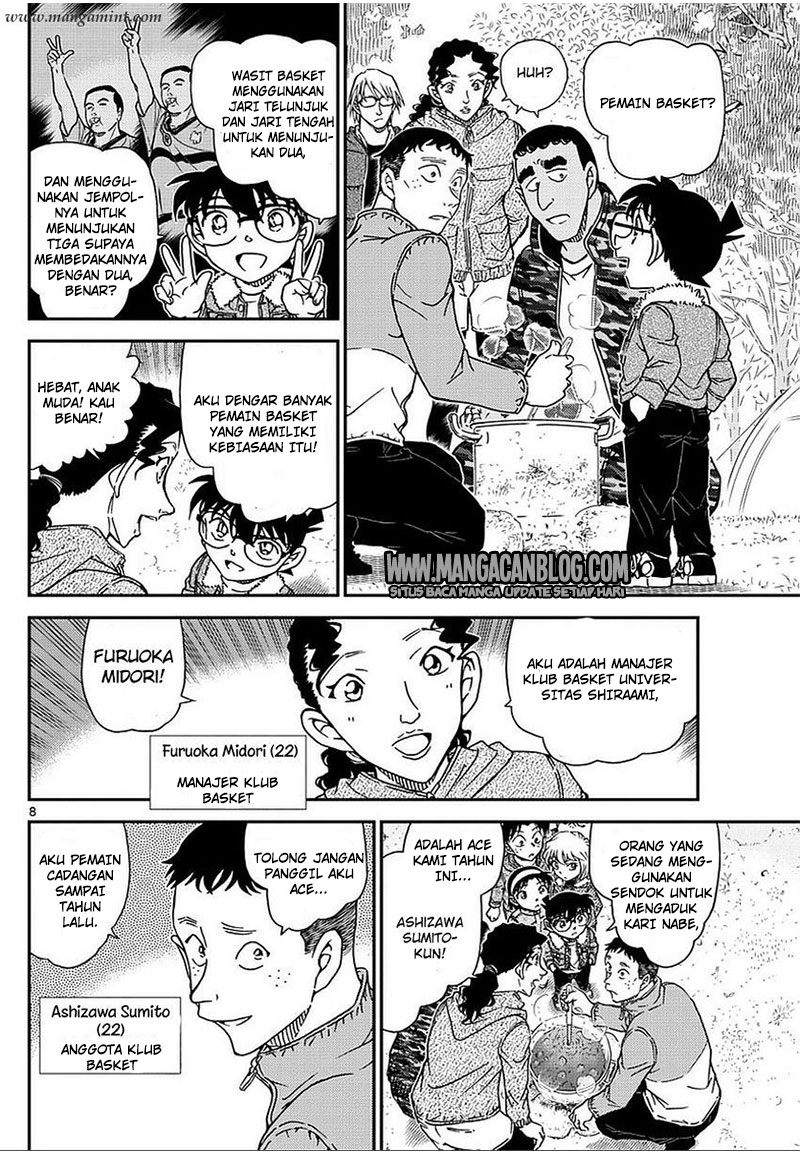 Detective Conan Chapter 987 - halaman 9