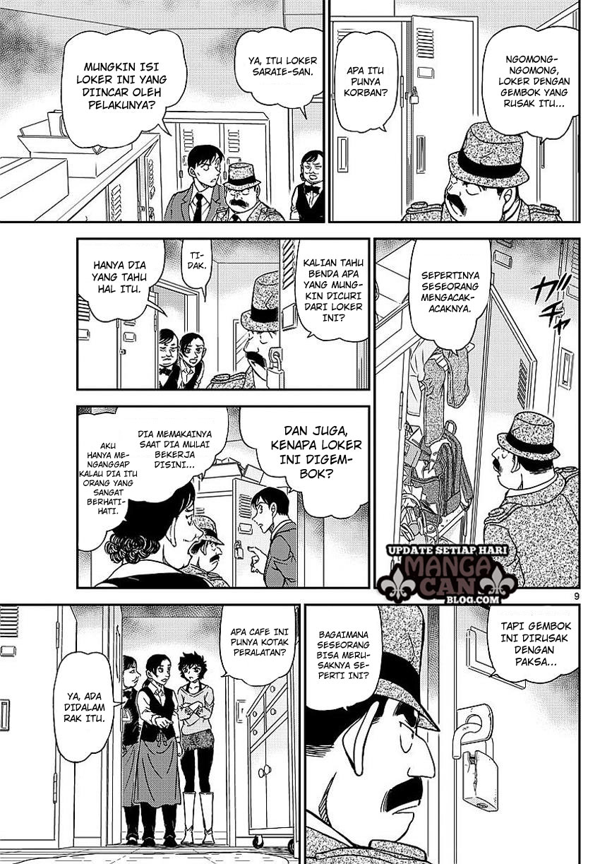 Detective Conan Chapter 995 - halaman 10