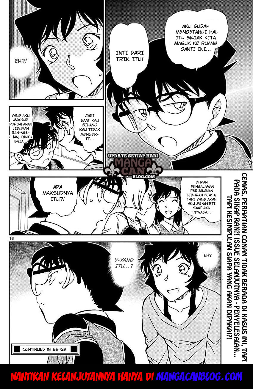 Detective Conan Chapter 995 - halaman 17
