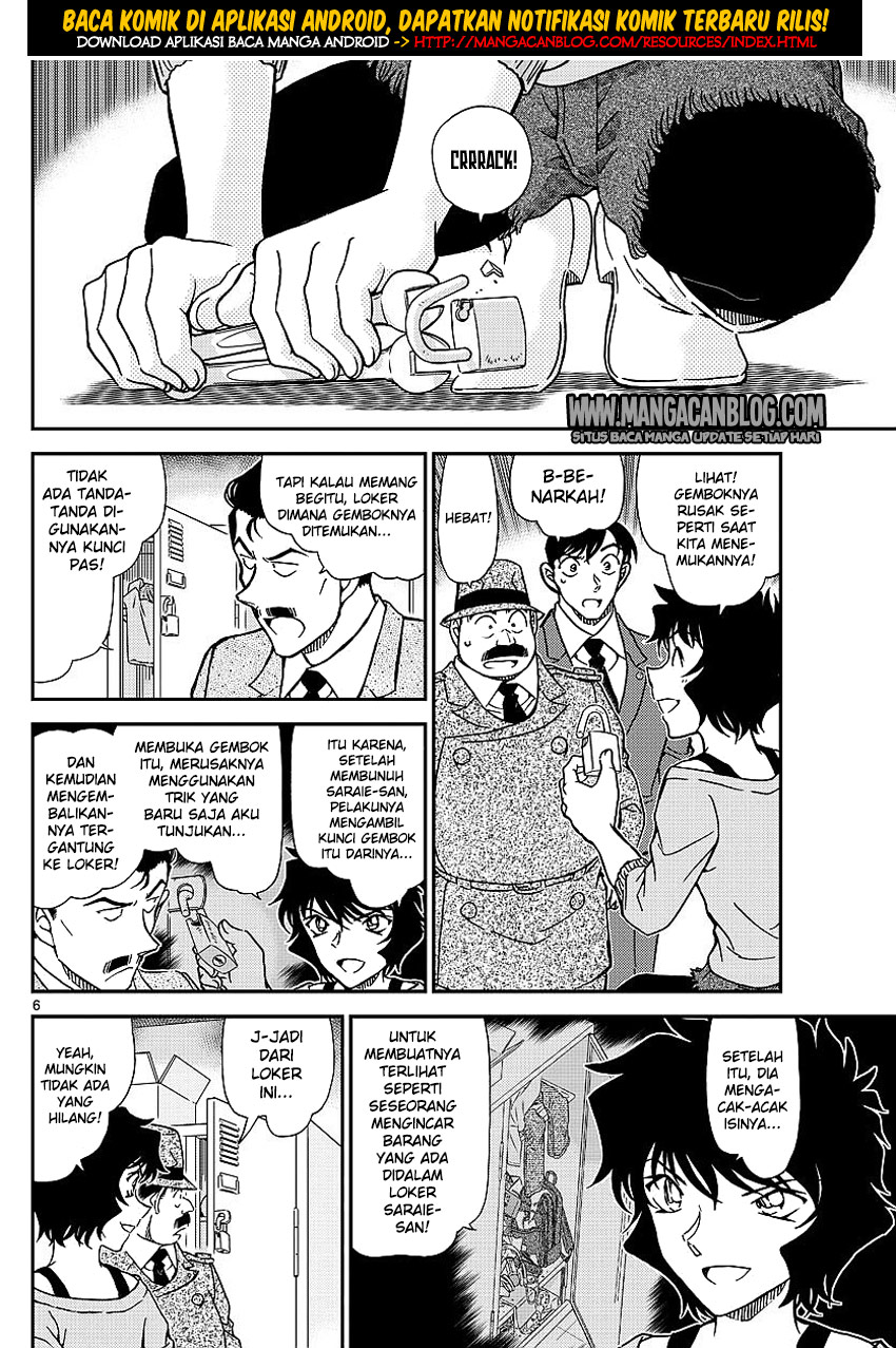 Detective Conan Chapter 996 - halaman 10