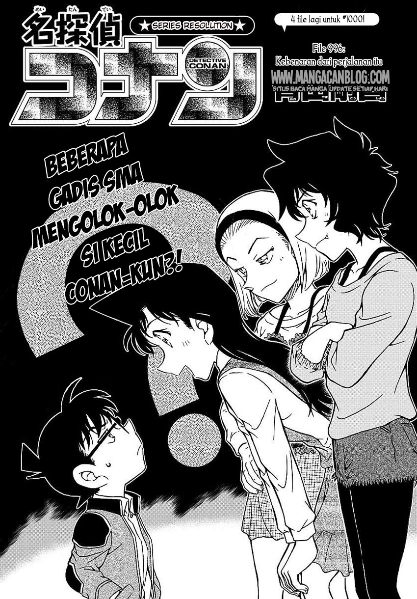 Detective Conan Chapter 996 - halaman 5