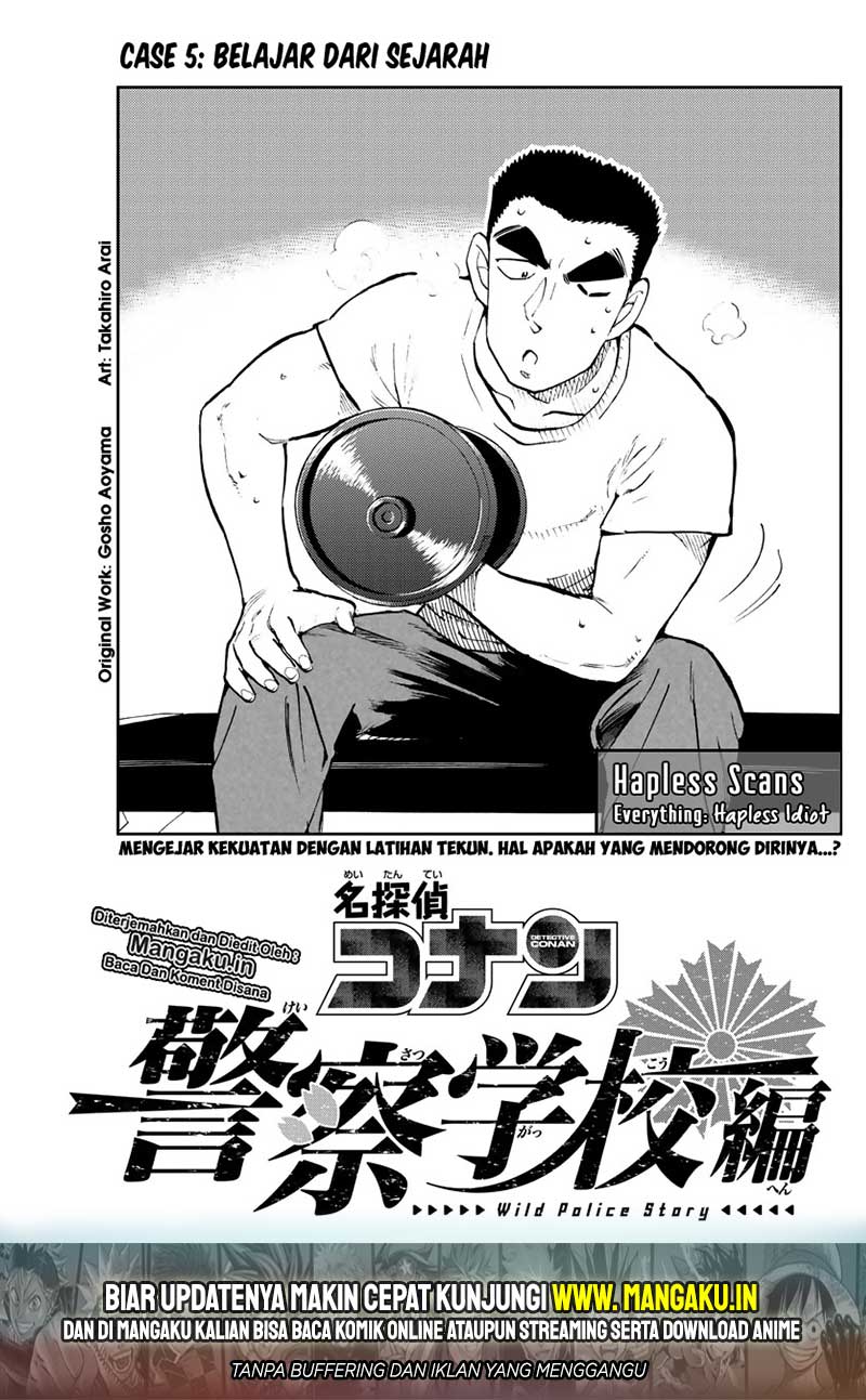 Detective Conan: Police Academy Arc Wild Police Story Chapter 5 - halaman 3