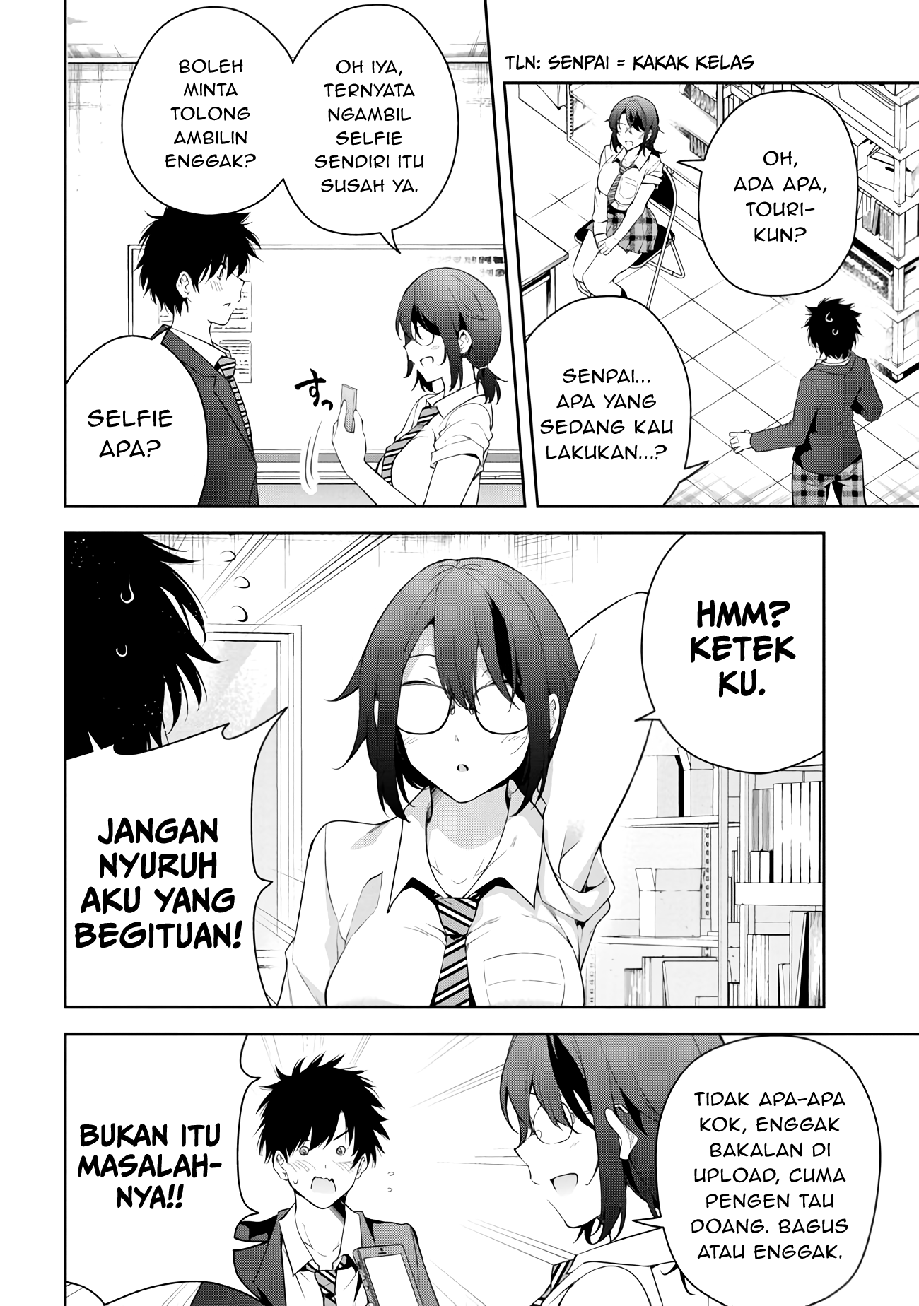 Developing Fetishes with Senpai Chapter 0 - halaman 9