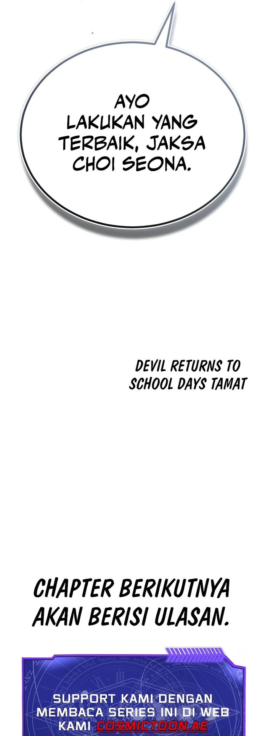 Devil Returns To School Days Chapter 87 - halaman 111