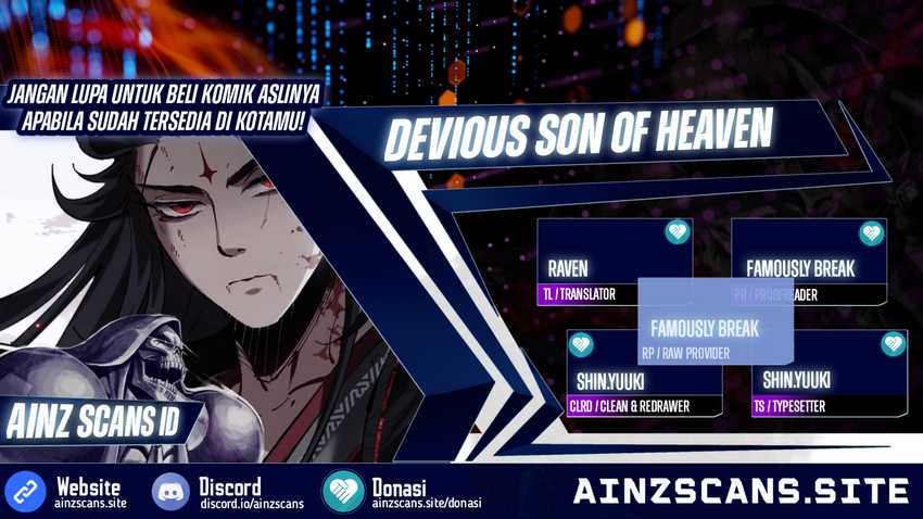 Devious Son Of Heaven Chapter 14 - halaman 1