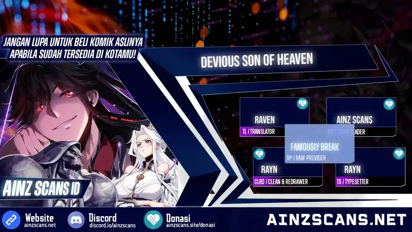 Devious Son Of Heaven Chapter 170 - halaman 1
