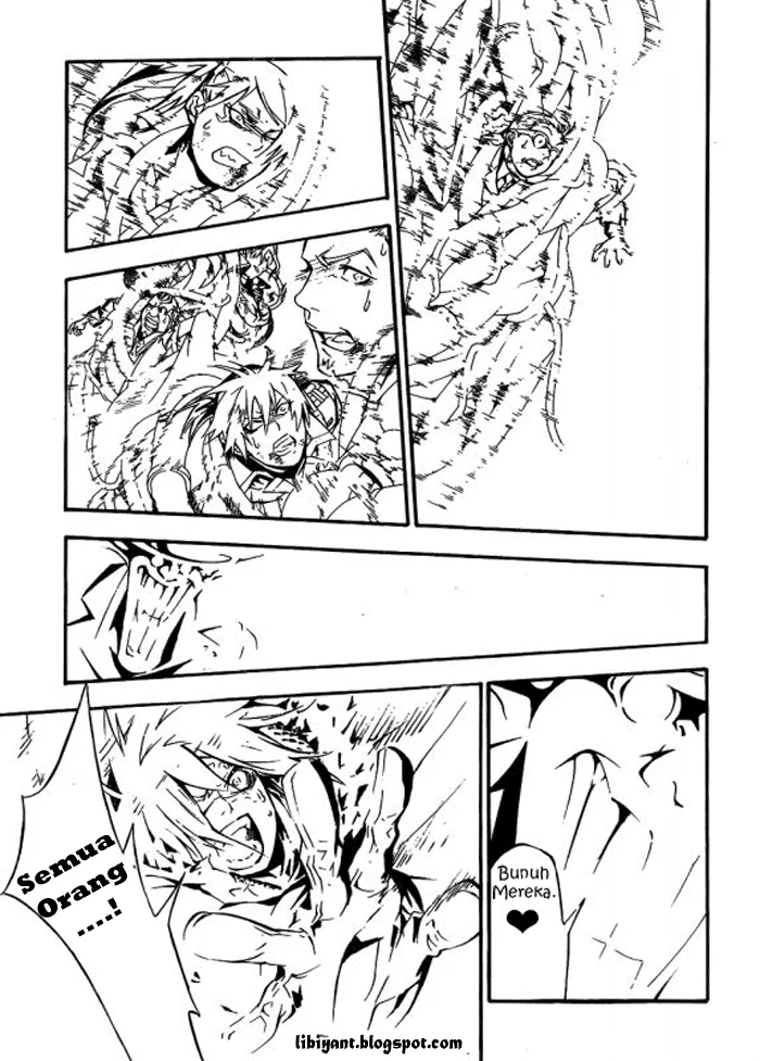 D.Gray-man Chapter 194 - halaman 15