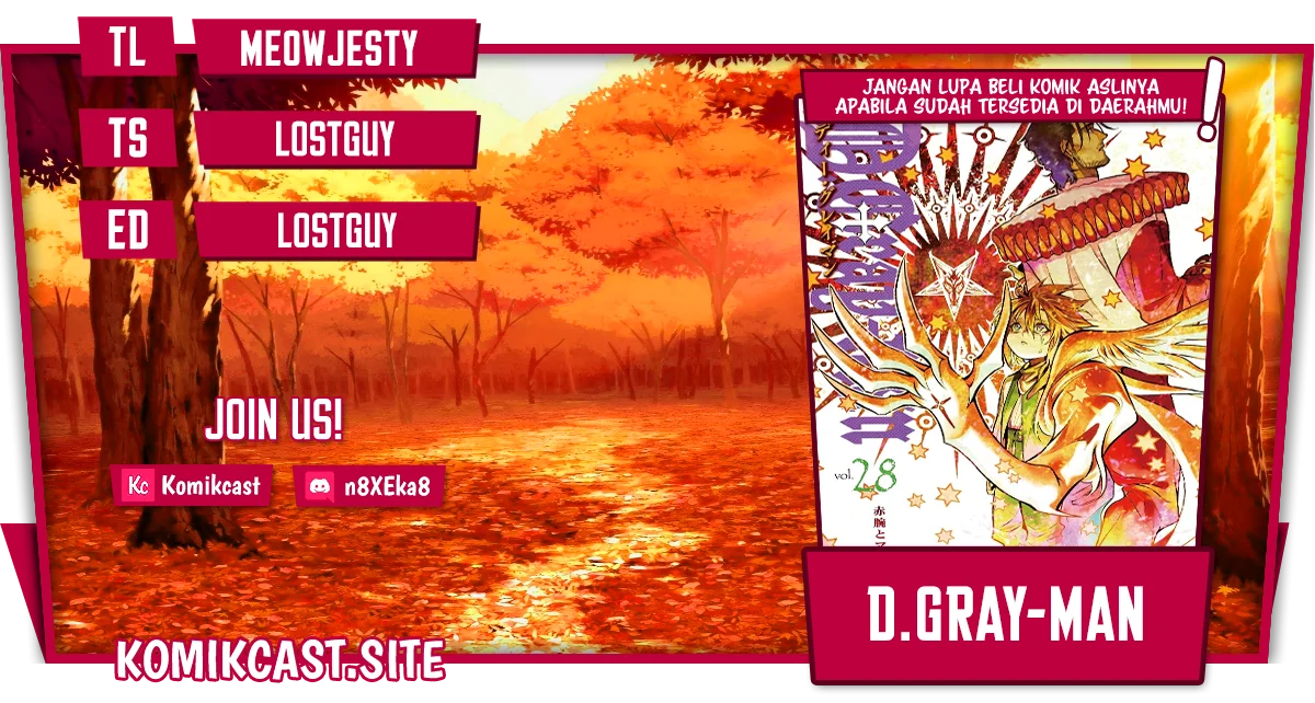 D.Gray-man Chapter 210 - halaman 1