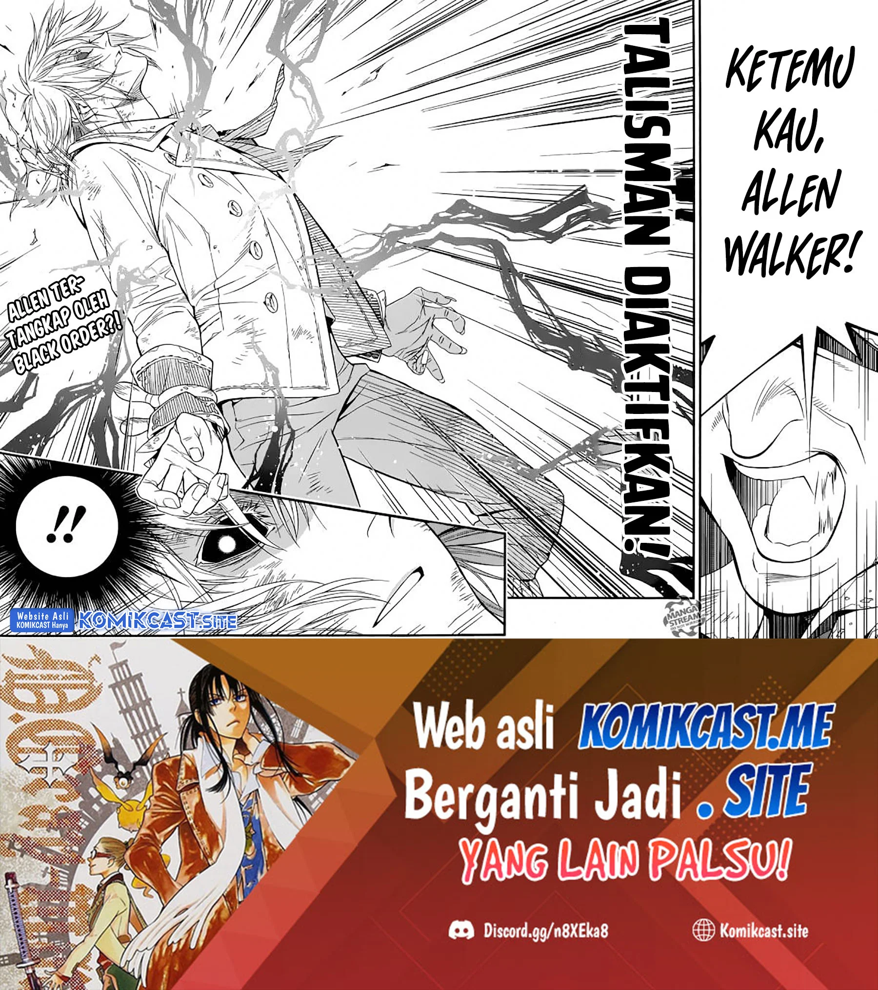 D.Gray-man Chapter 220 - halaman 41