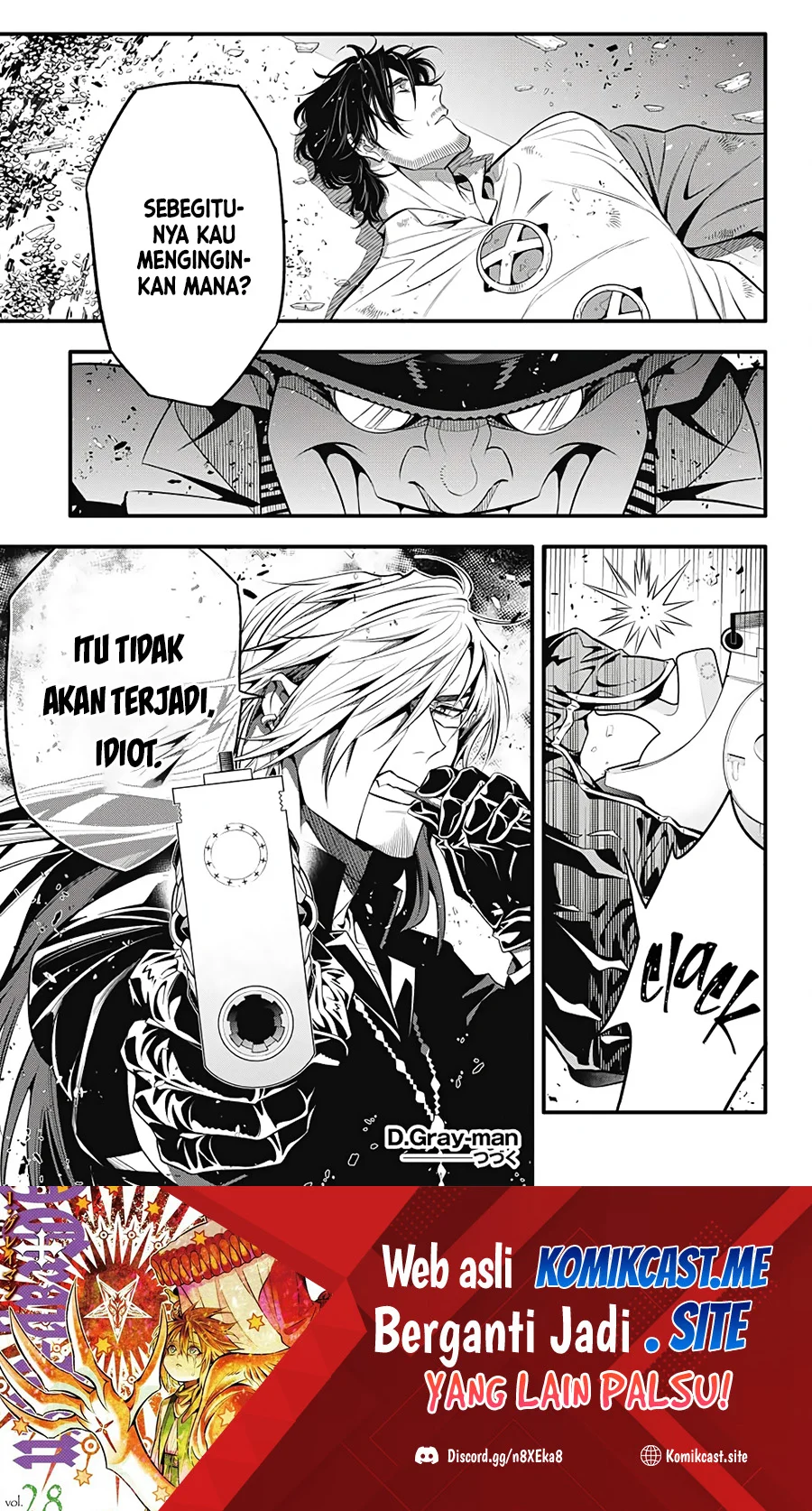 D.Gray-man Chapter 243 - halaman 32