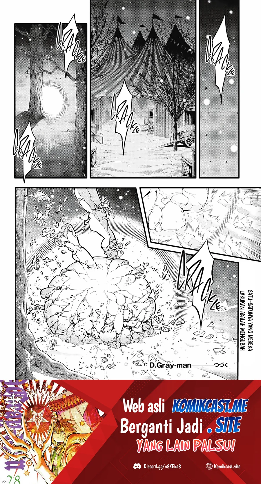D.Gray-man Chapter 244 - halaman 18