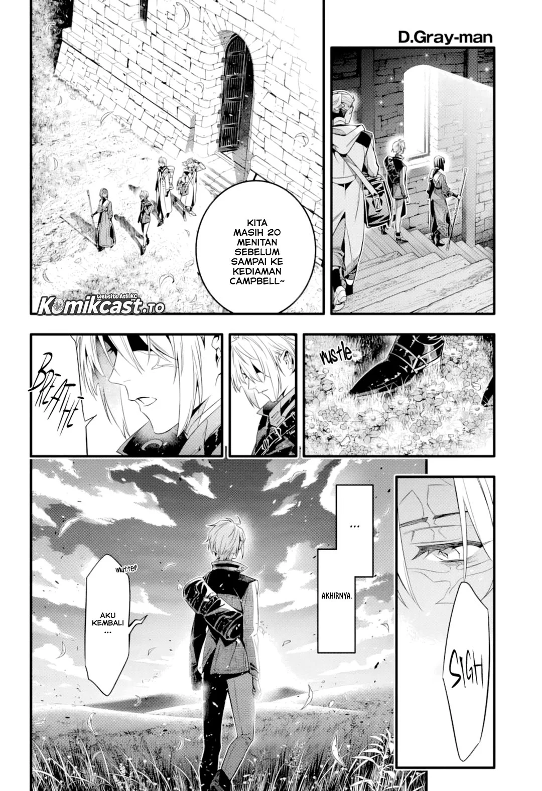 D.Gray-man Chapter 256 - halaman 19