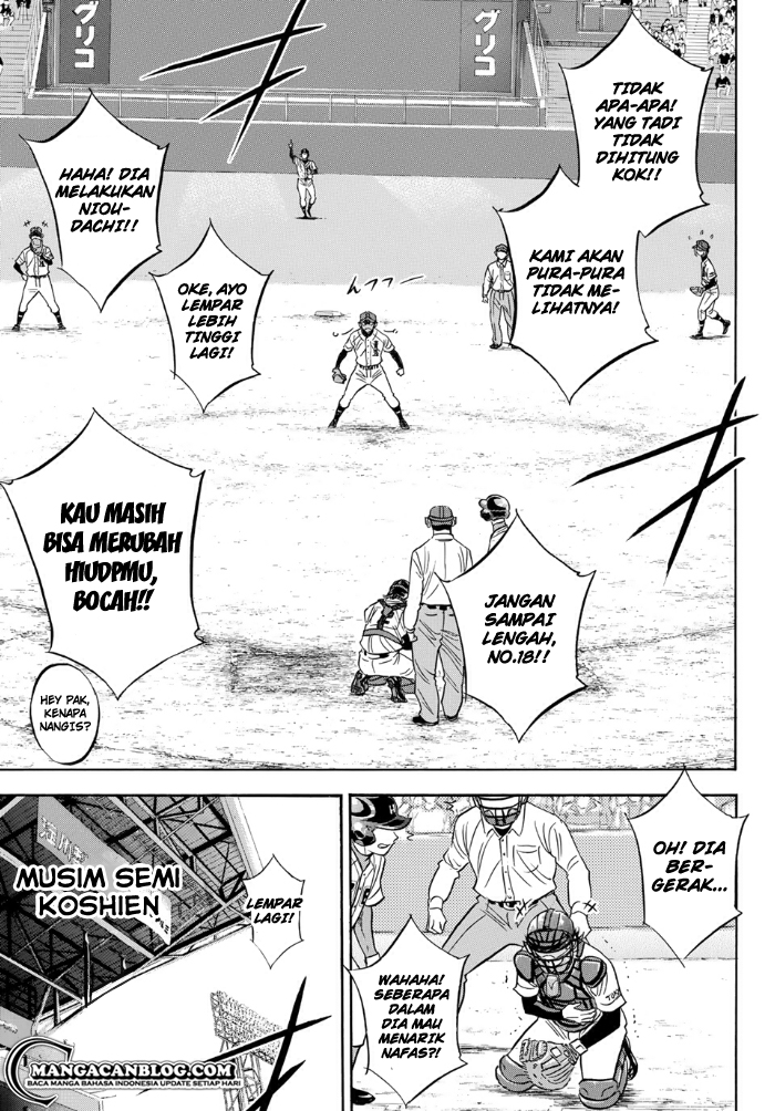 Diamond no Ace Act 2 Chapter 1 - halaman 14