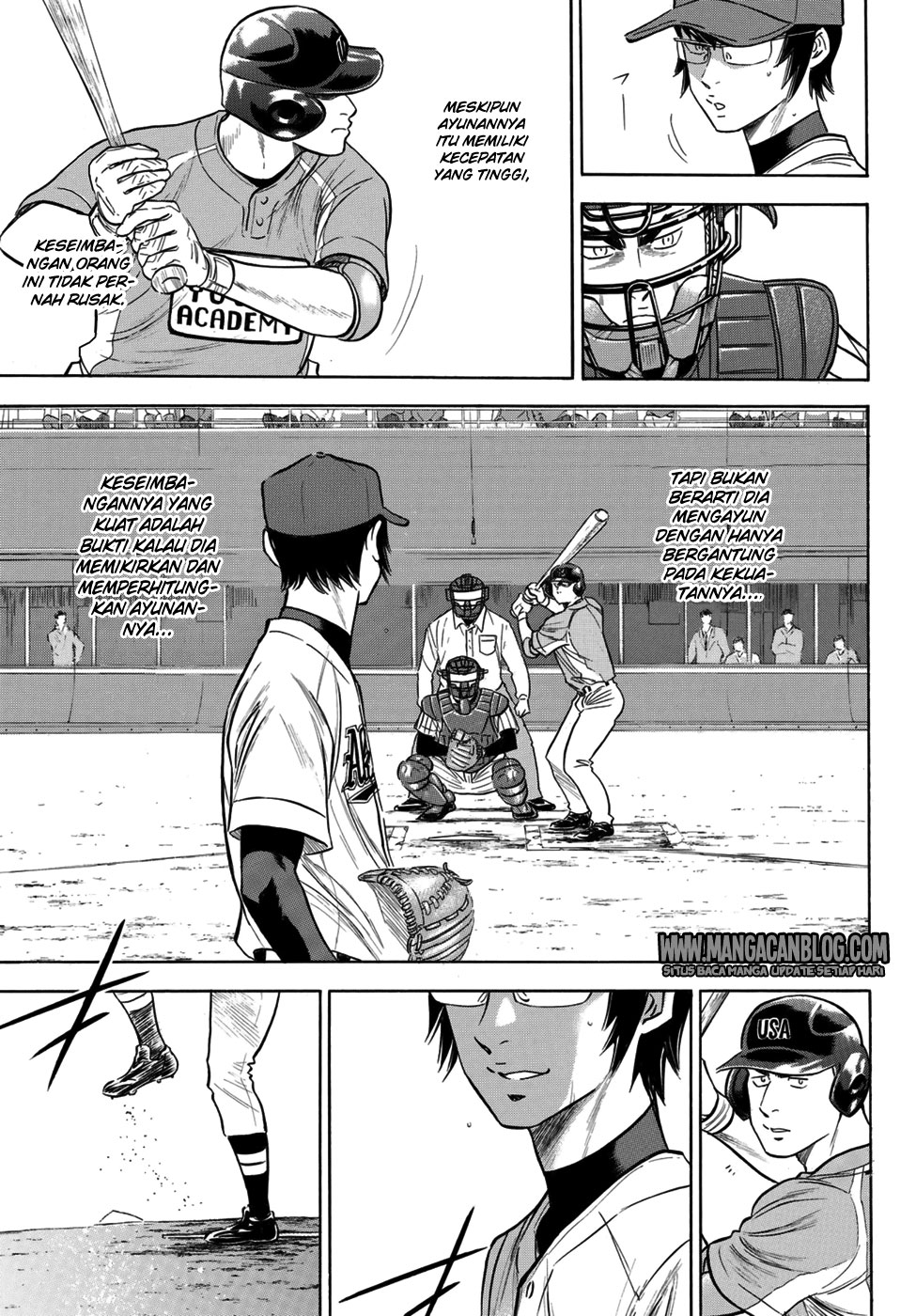 Diamond no Ace Act 2 Chapter 103 - halaman 5