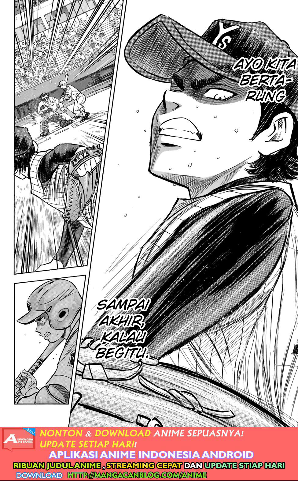 Diamond no Ace Act 2 Chapter 185 - halaman 10