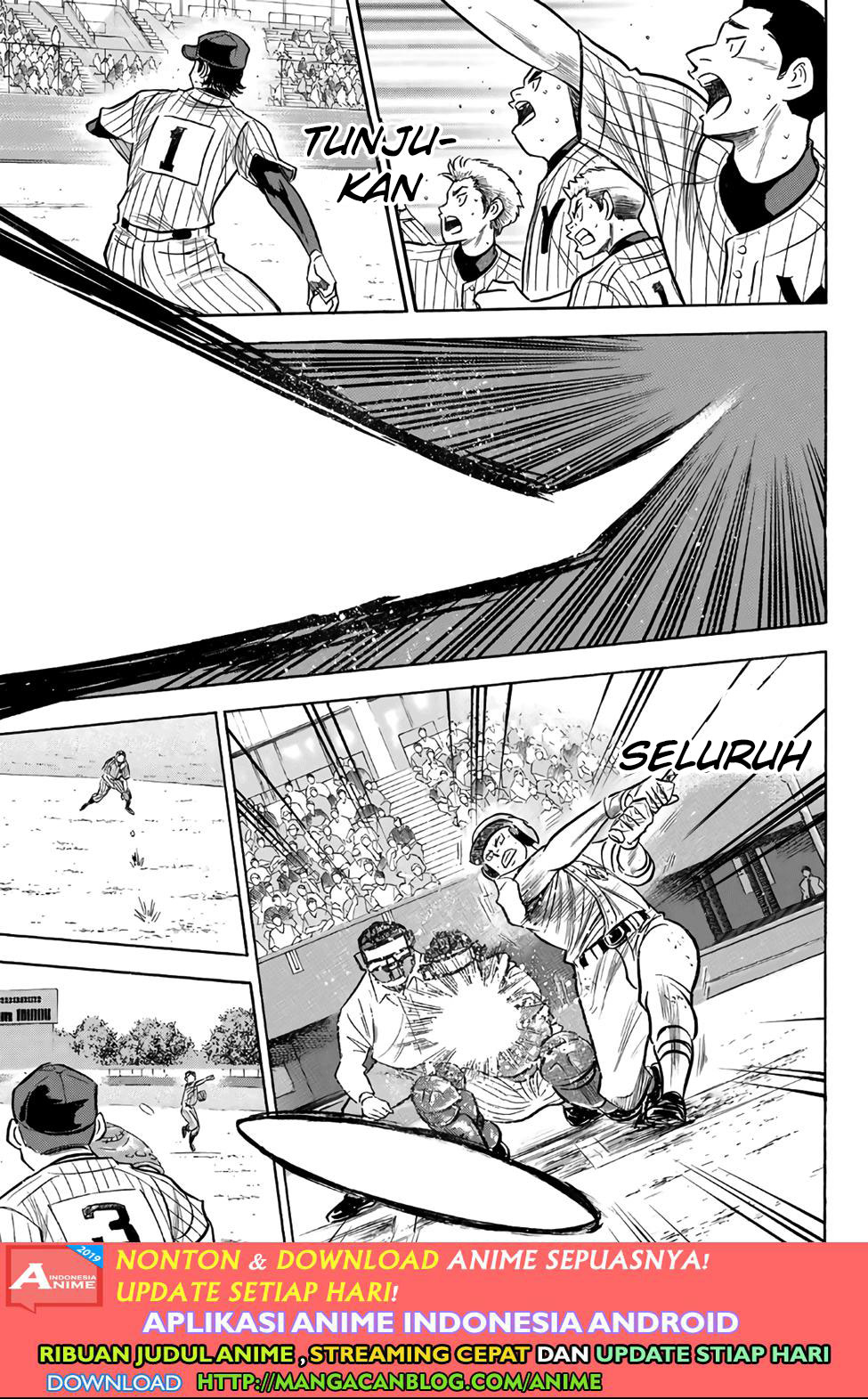 Diamond no Ace Act 2 Chapter 185 - halaman 11