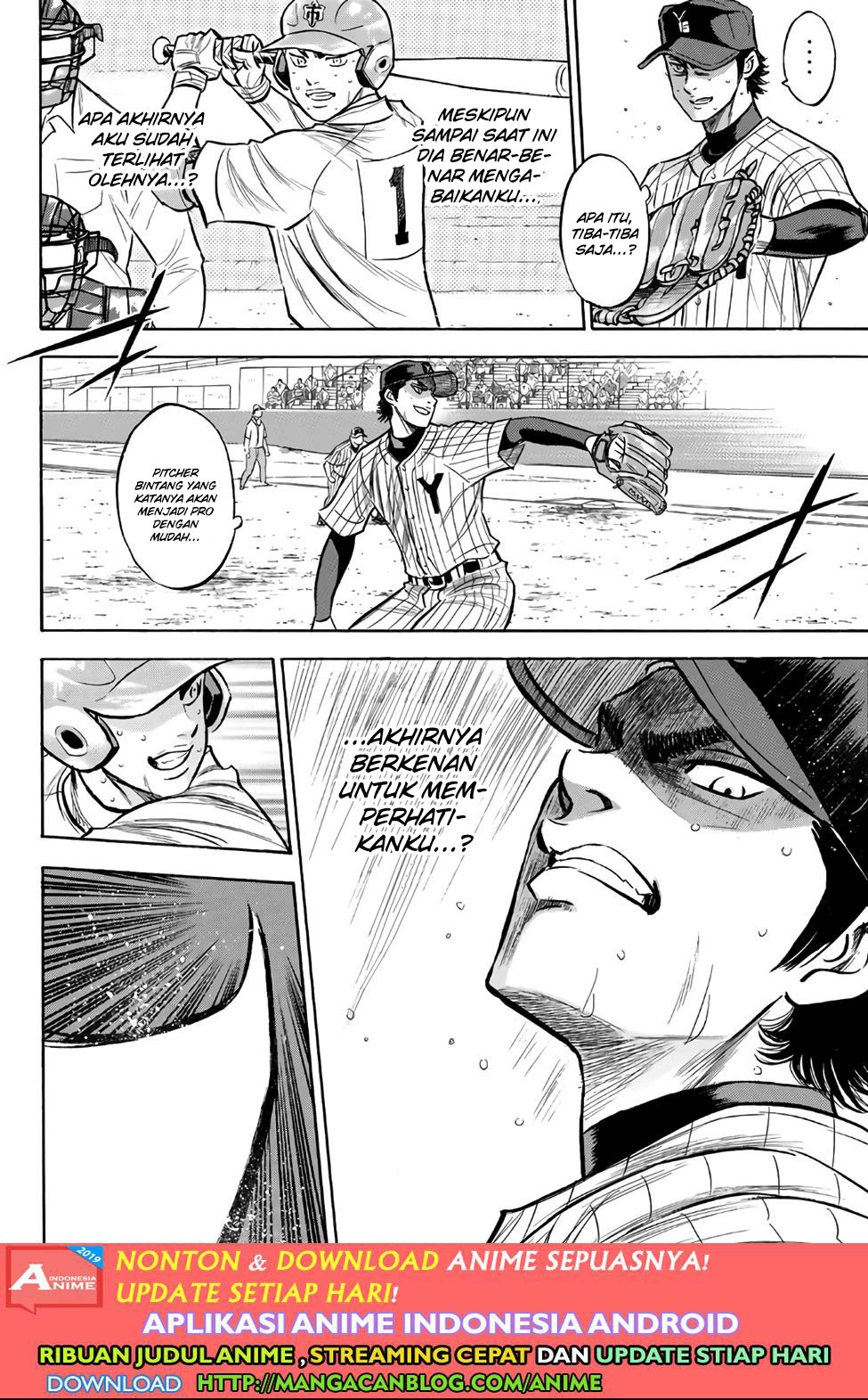 Diamond no Ace Act 2 Chapter 185 - halaman 18
