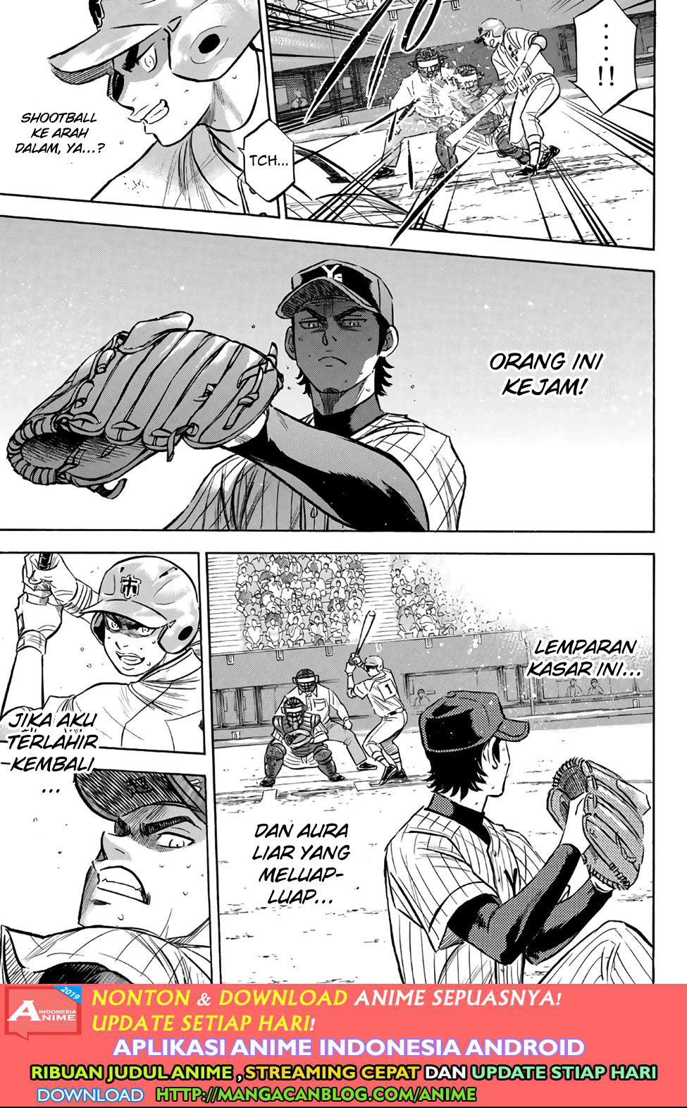 Diamond no Ace Act 2 Chapter 185 - halaman 19