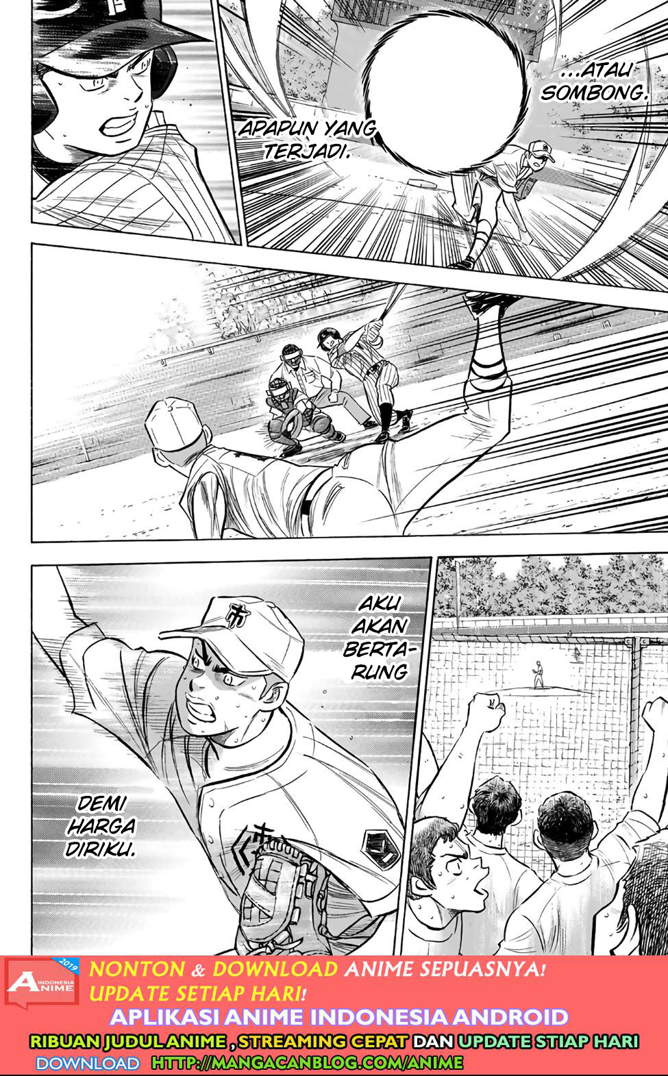 Diamond no Ace Act 2 Chapter 185 - halaman 6
