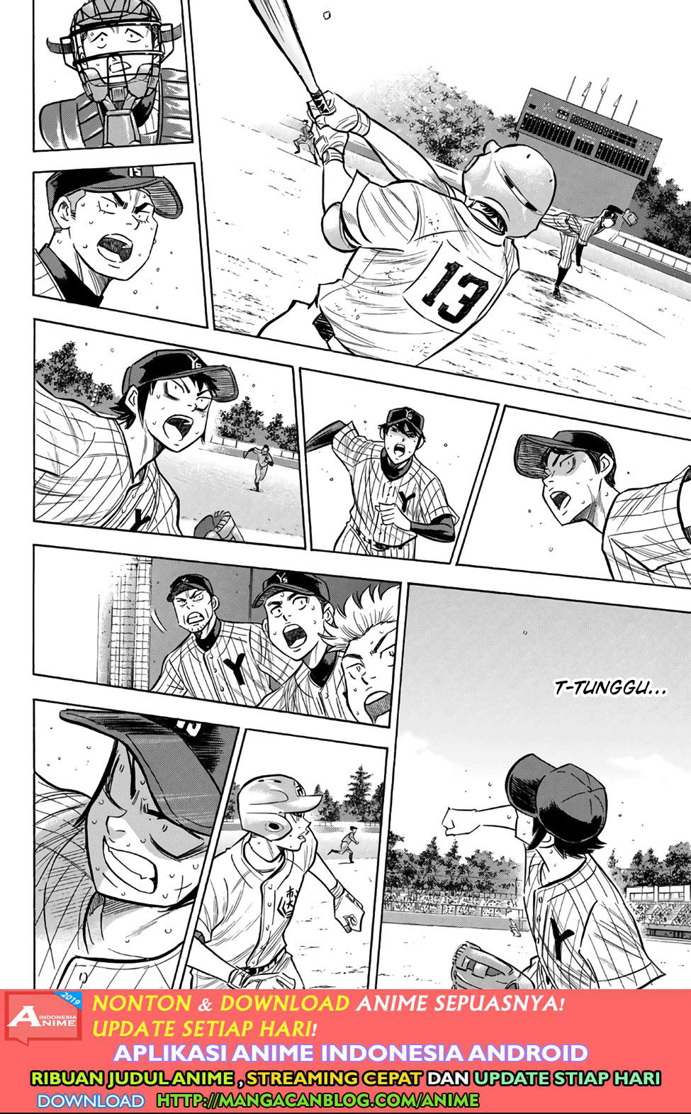 Diamond no Ace Act 2 Chapter 186 - halaman 21