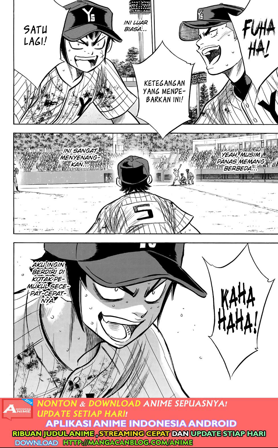 Diamond no Ace Act 2 Chapter 186 - halaman 8