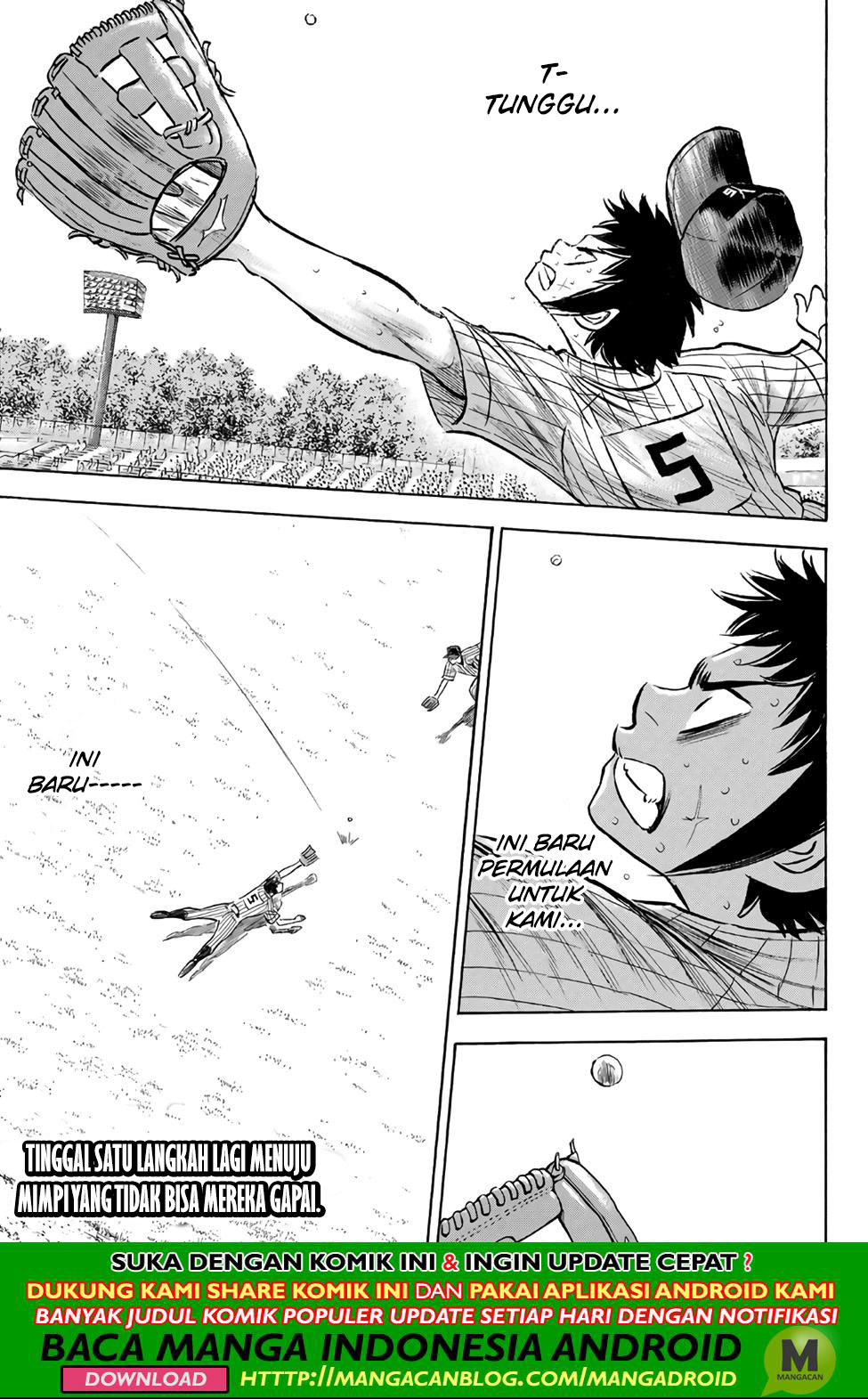 Diamond no Ace Act 2 Chapter 187 - halaman 1