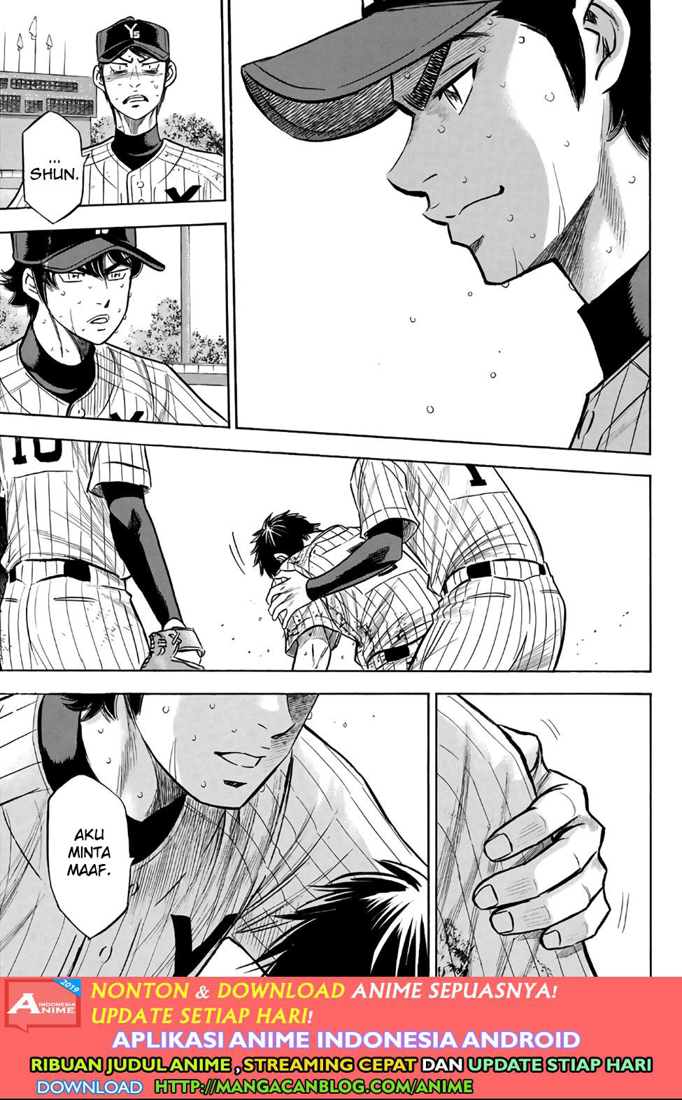 Diamond no Ace Act 2 Chapter 187 - halaman 8
