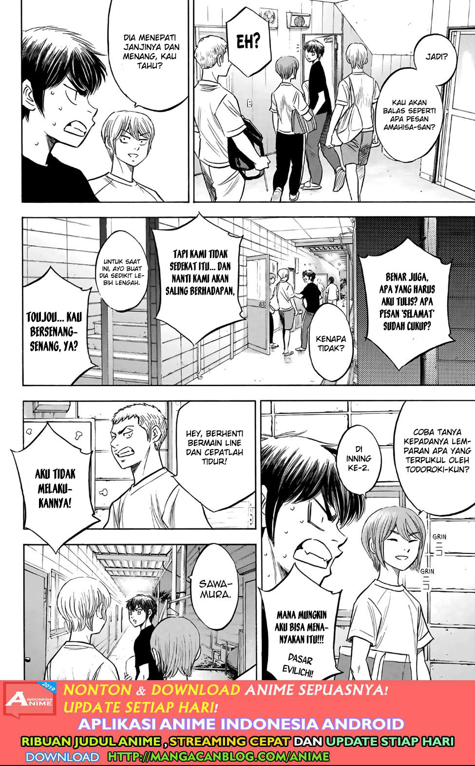 Diamond no Ace Act 2 Chapter 188 - halaman 14
