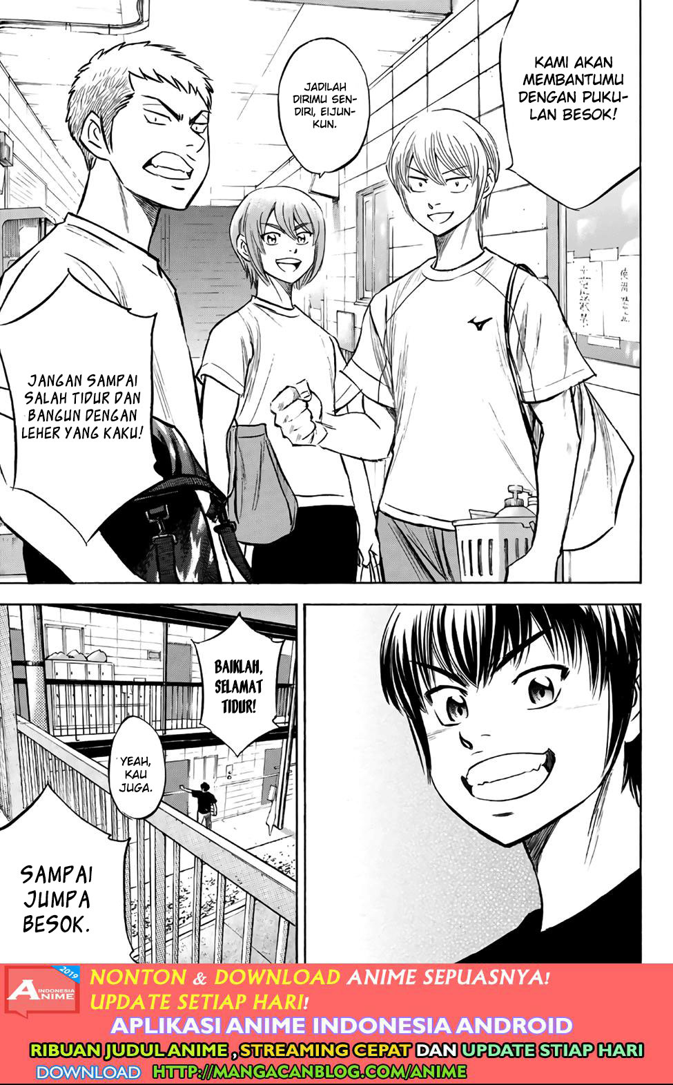Diamond no Ace Act 2 Chapter 188 - halaman 15