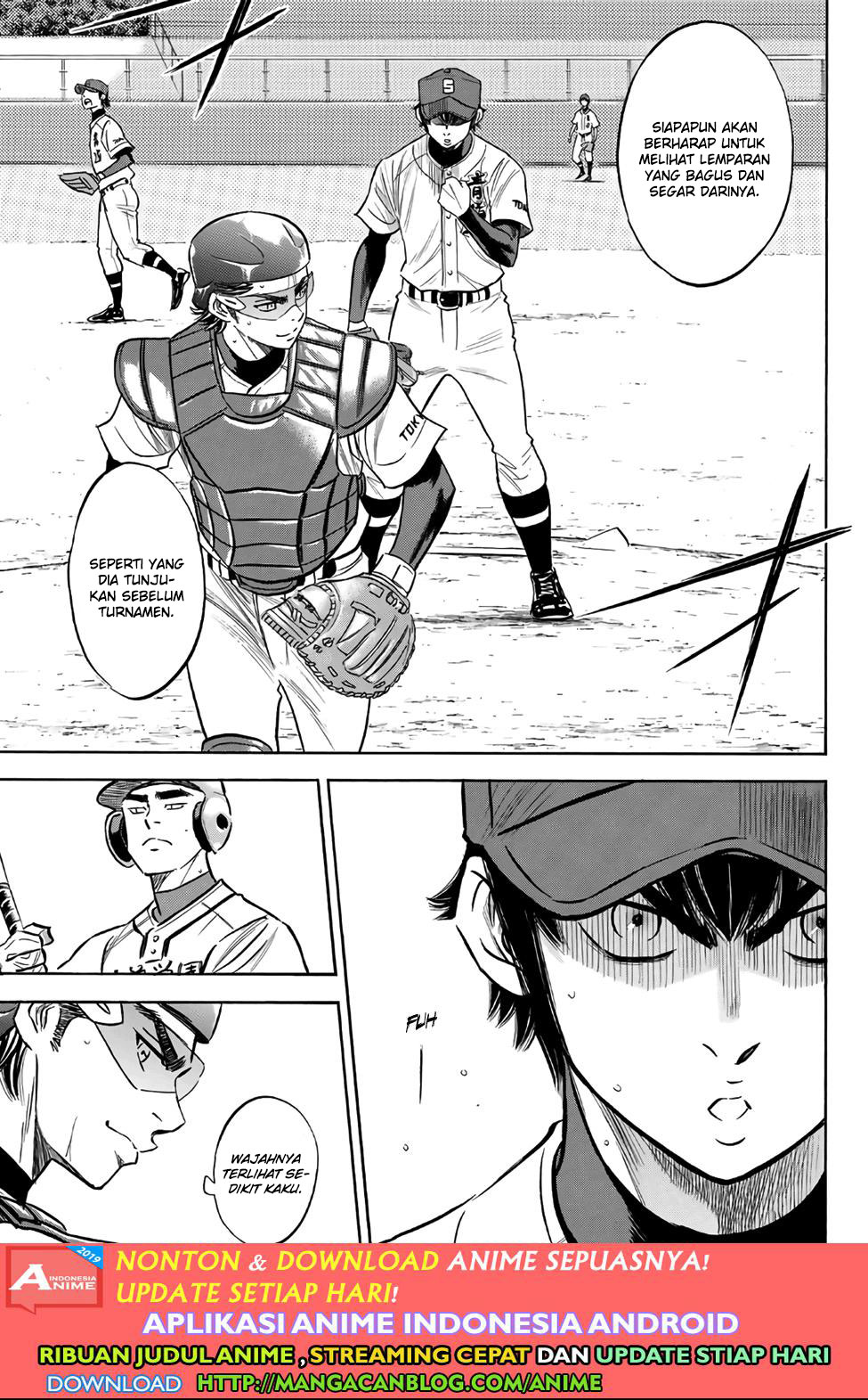 Diamond no Ace Act 2 Chapter 189 - halaman 11