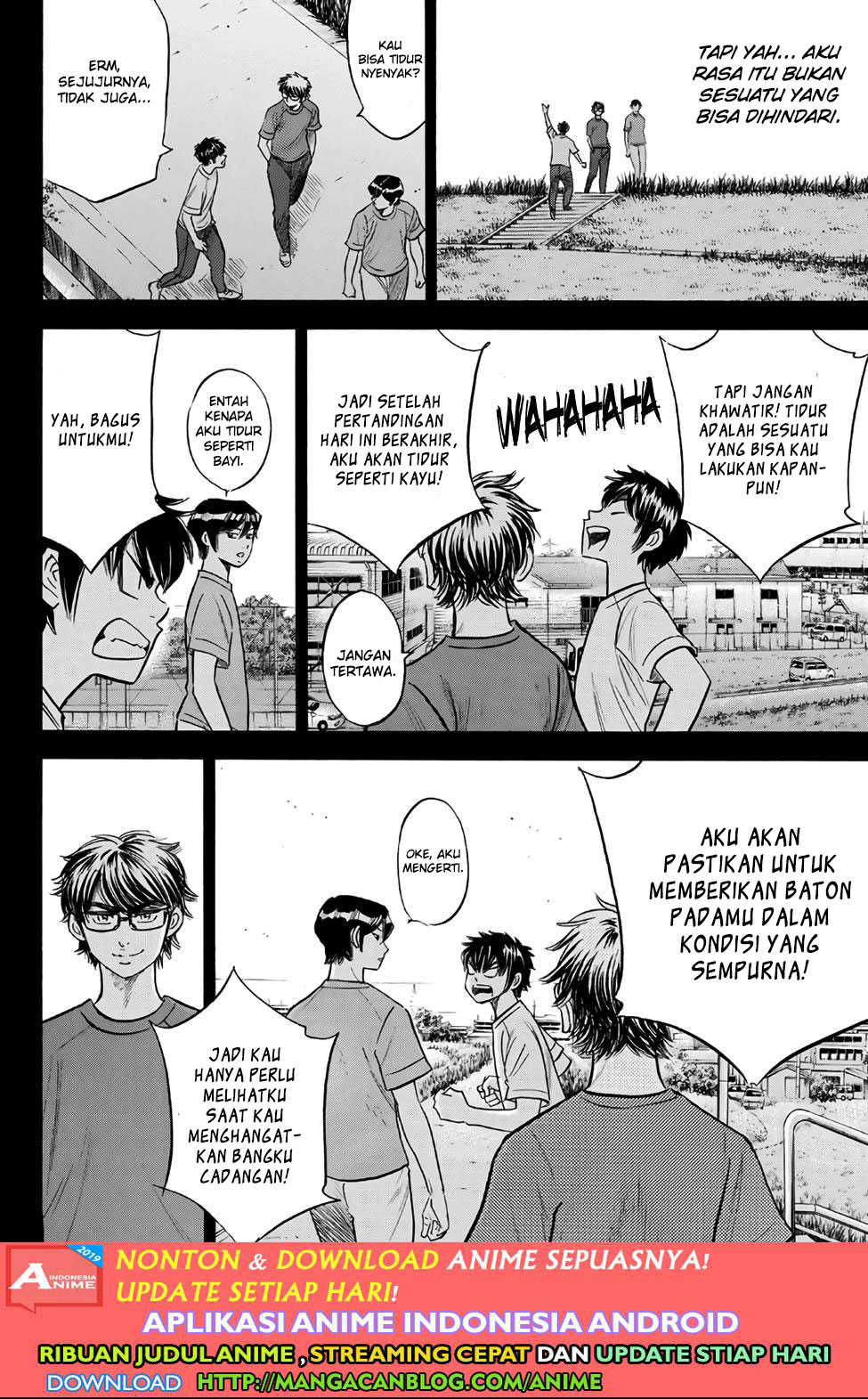 Diamond no Ace Act 2 Chapter 189 - halaman 12