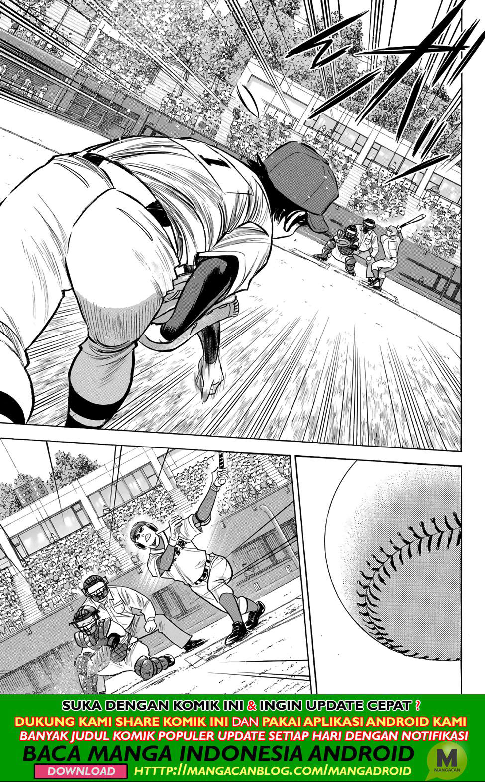 Diamond no Ace Act 2 Chapter 189 - halaman 19