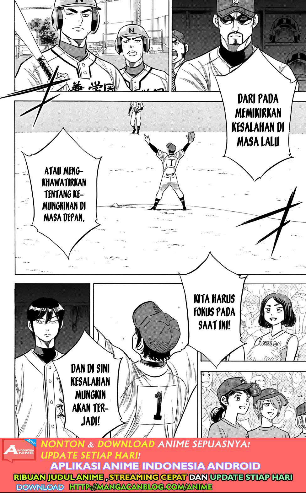 Diamond no Ace Act 2 Chapter 189 - halaman 8