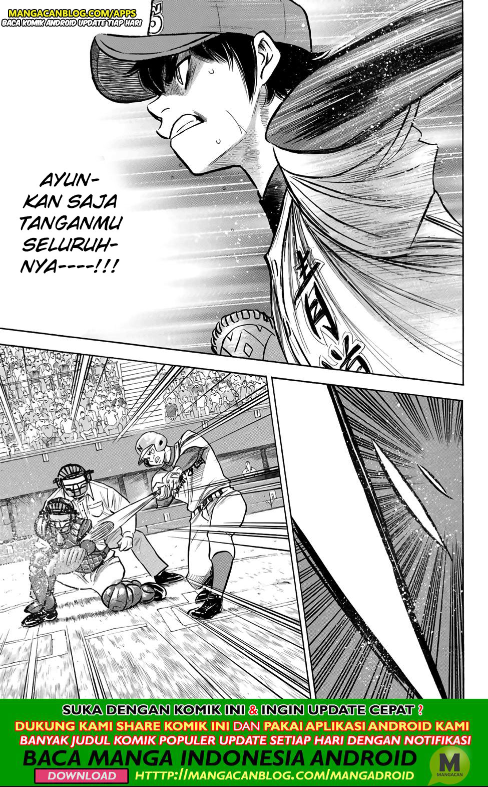 Diamond no Ace Act 2 Chapter 190 - halaman 11