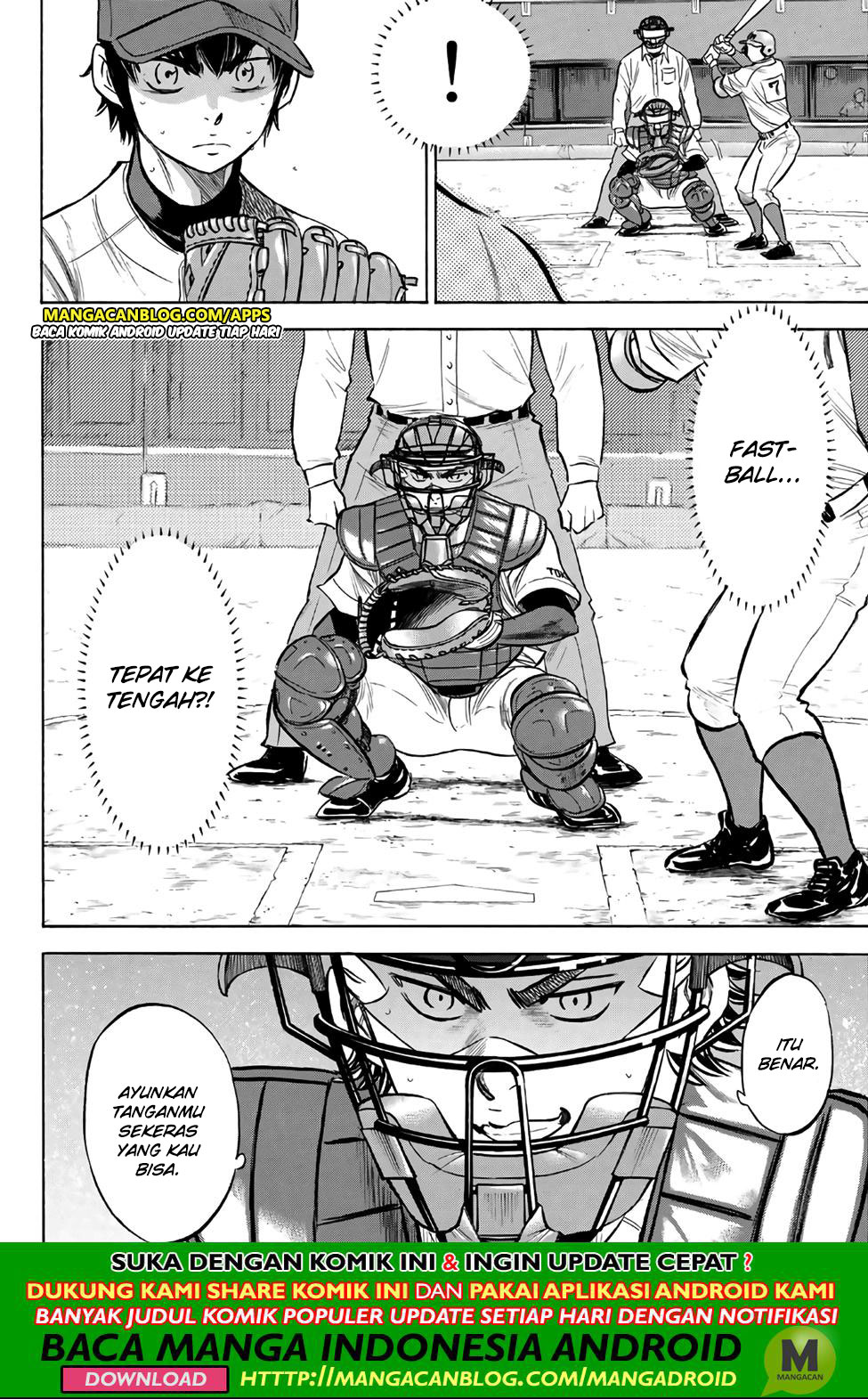 Diamond no Ace Act 2 Chapter 190 - halaman 4