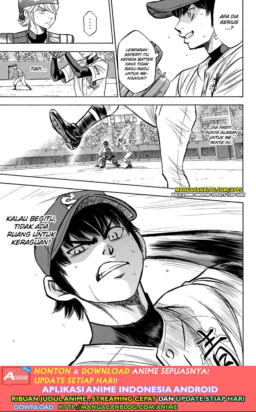 Diamond no Ace Act 2 Chapter 190 - halaman 5