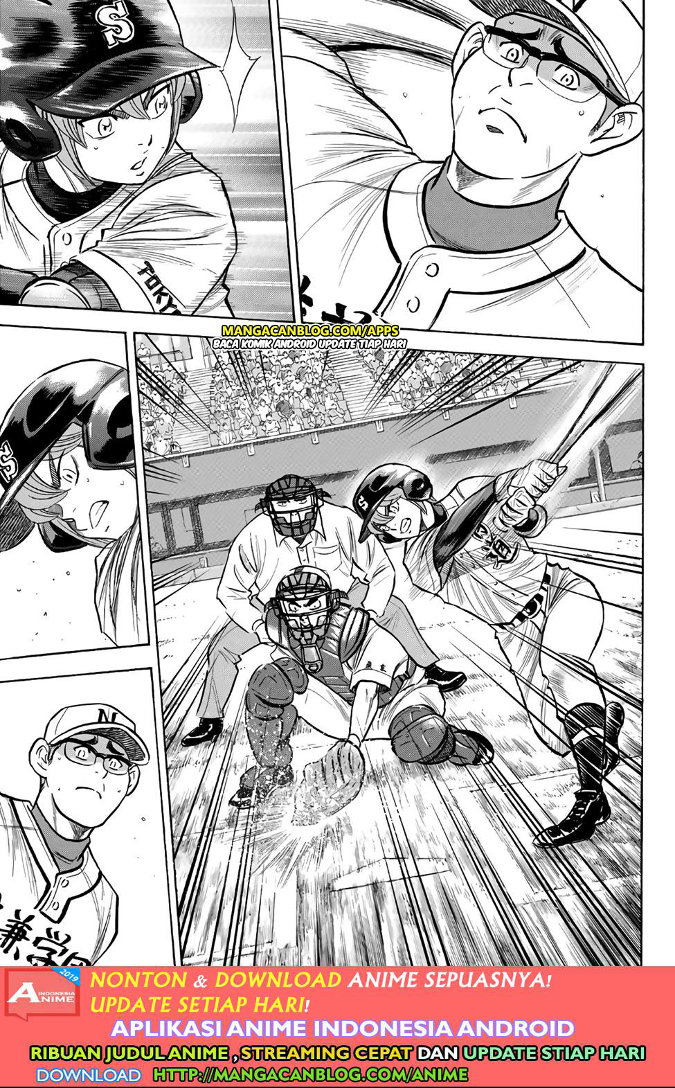 Diamond no Ace Act 2 Chapter 191 - halaman 11