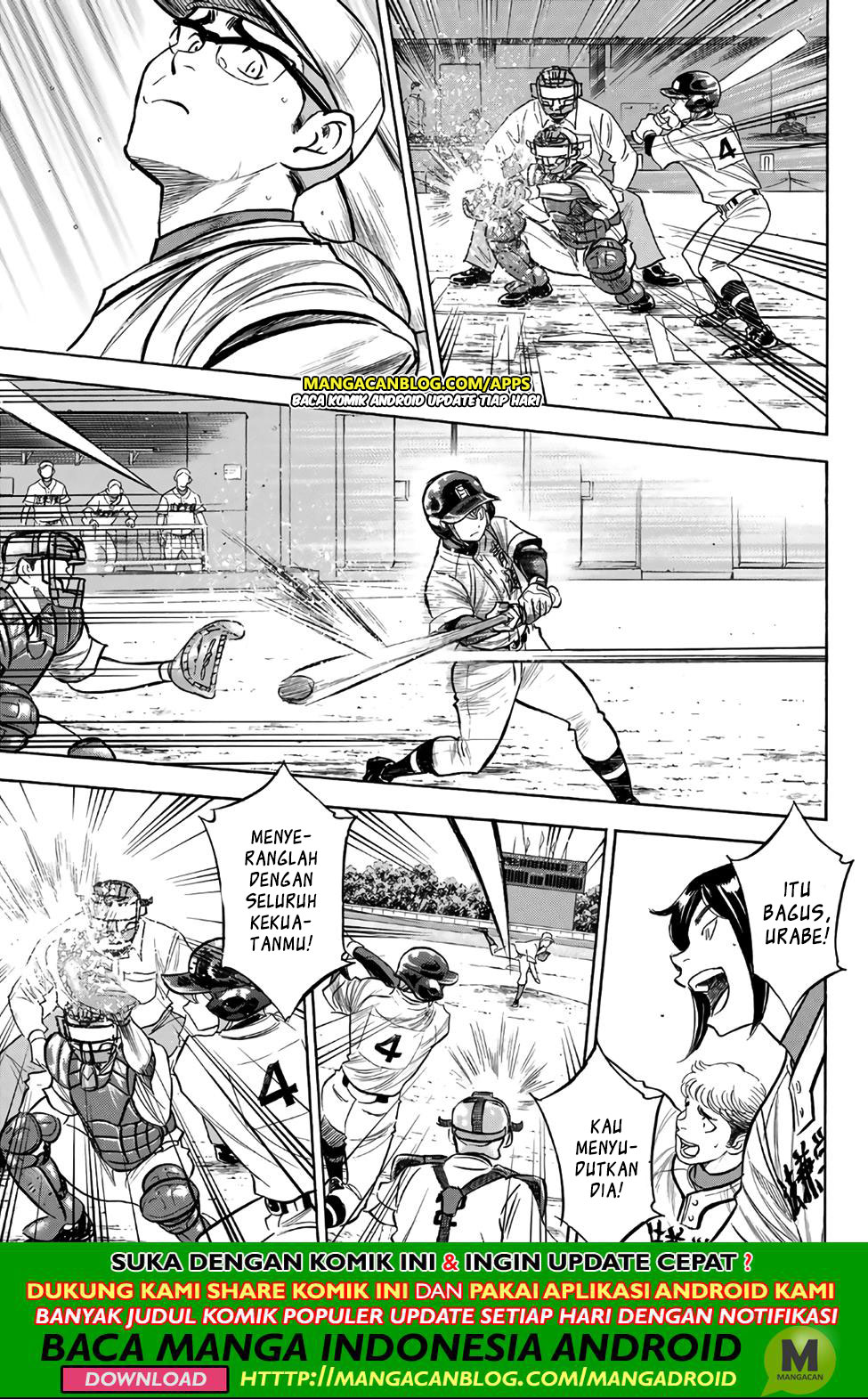 Diamond no Ace Act 2 Chapter 191 - halaman 15