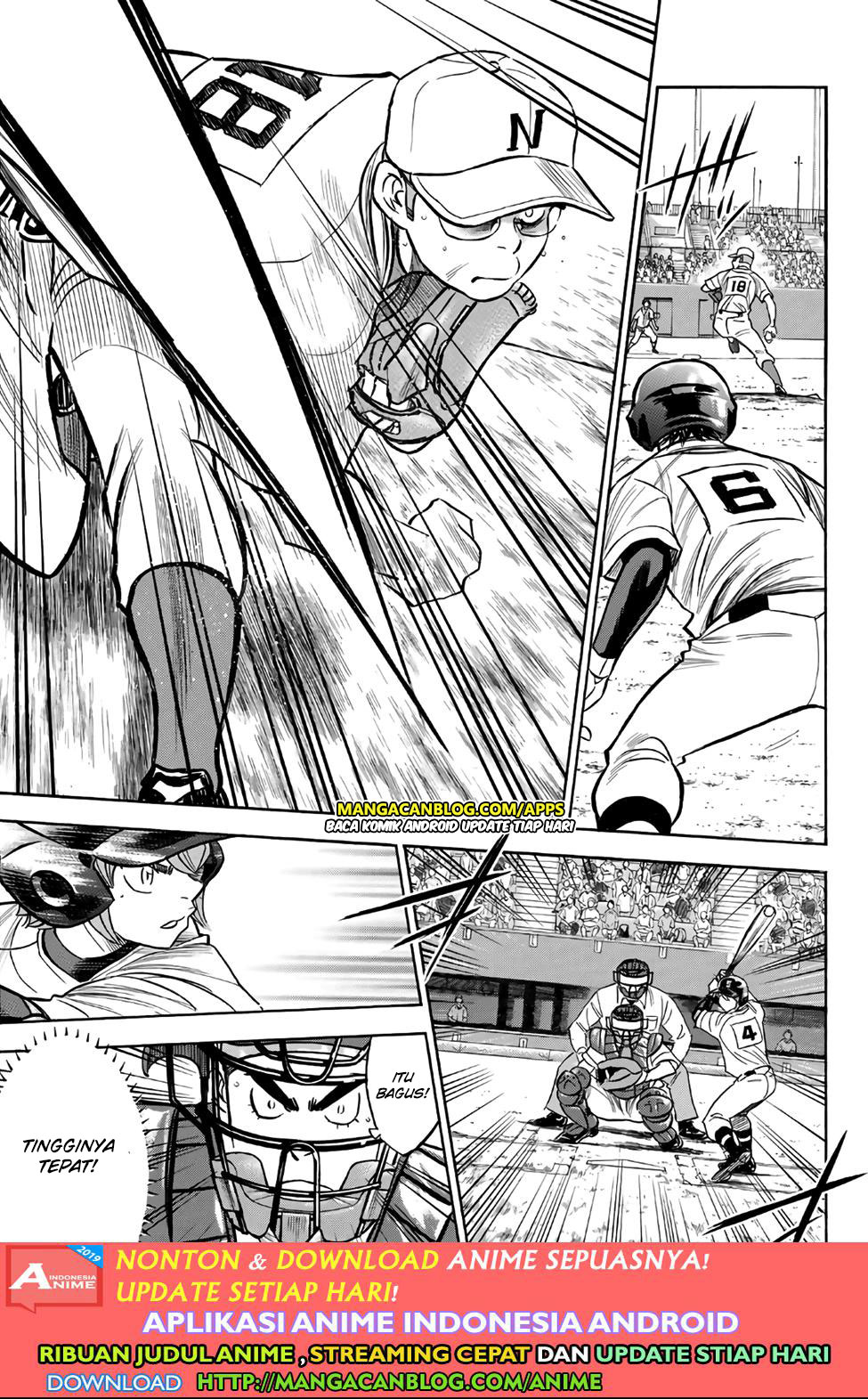 Diamond no Ace Act 2 Chapter 191 - halaman 17