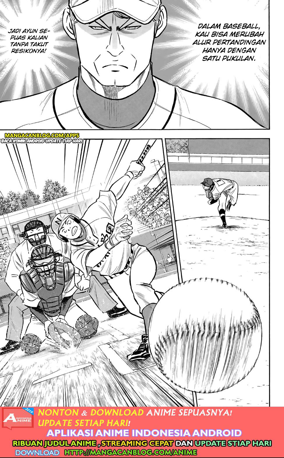Diamond no Ace Act 2 Chapter 193 - halaman 17