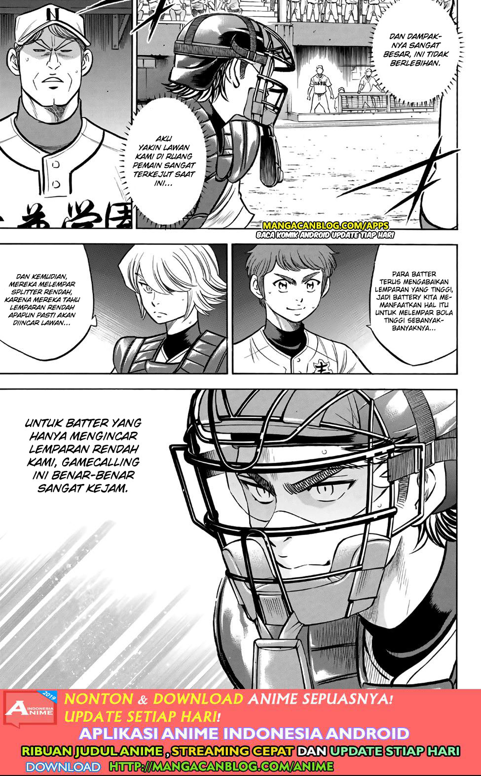 Diamond no Ace Act 2 Chapter 193 - halaman 19
