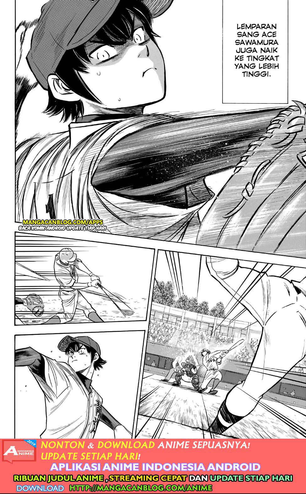 Diamond no Ace Act 2 Chapter 194 - halaman 12