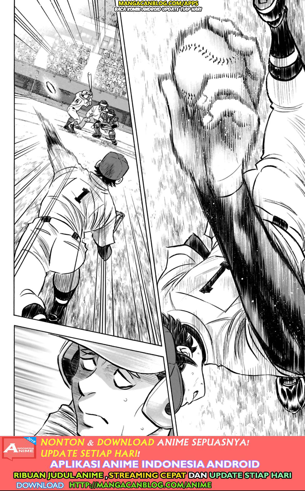 Diamond no Ace Act 2 Chapter 196 - halaman 3