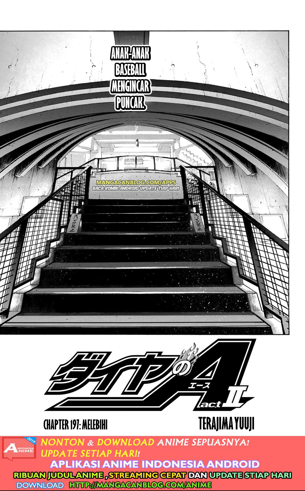 Diamond no Ace Act 2 Chapter 197 - halaman 1