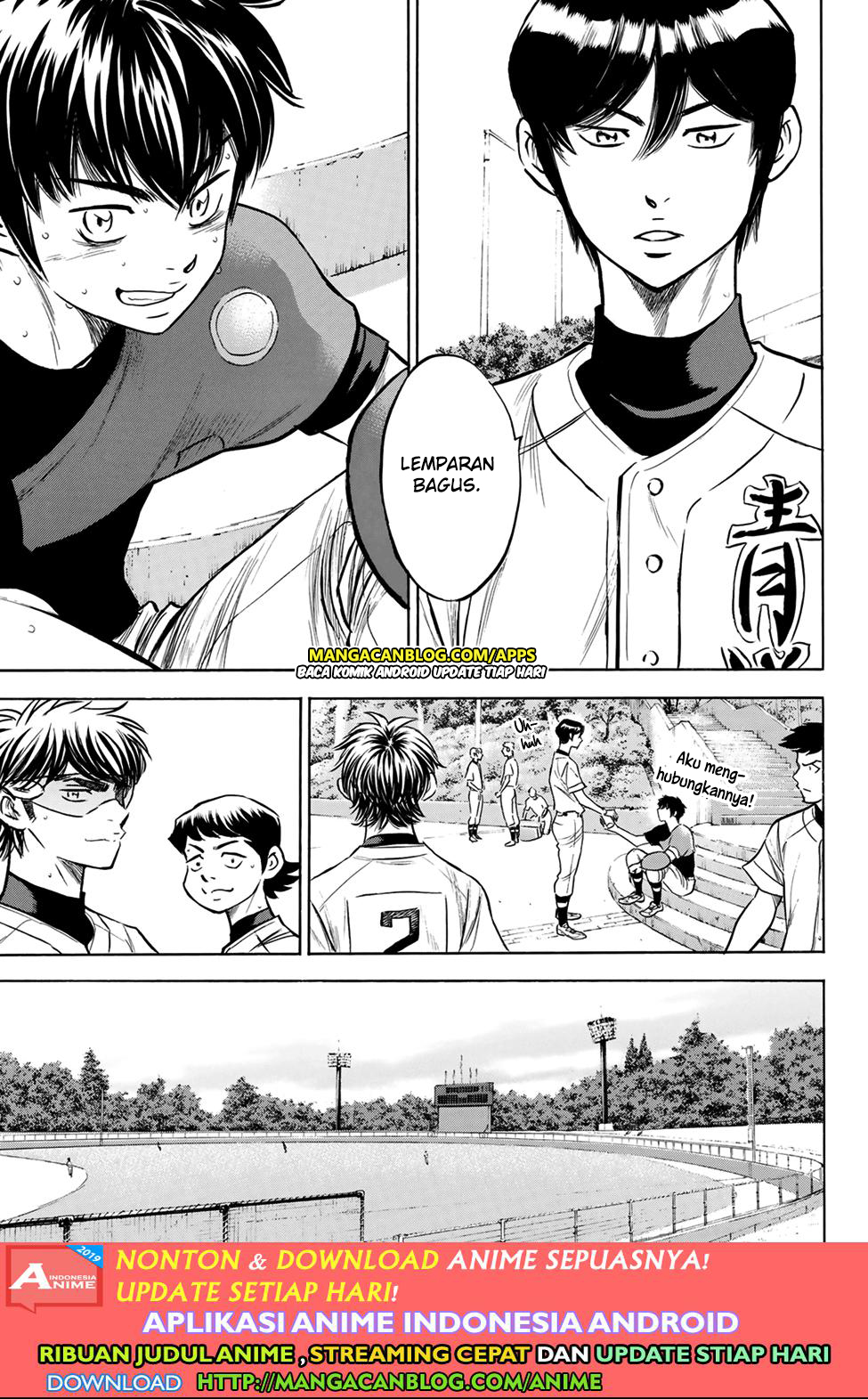 Diamond no Ace Act 2 Chapter 197 - halaman 15