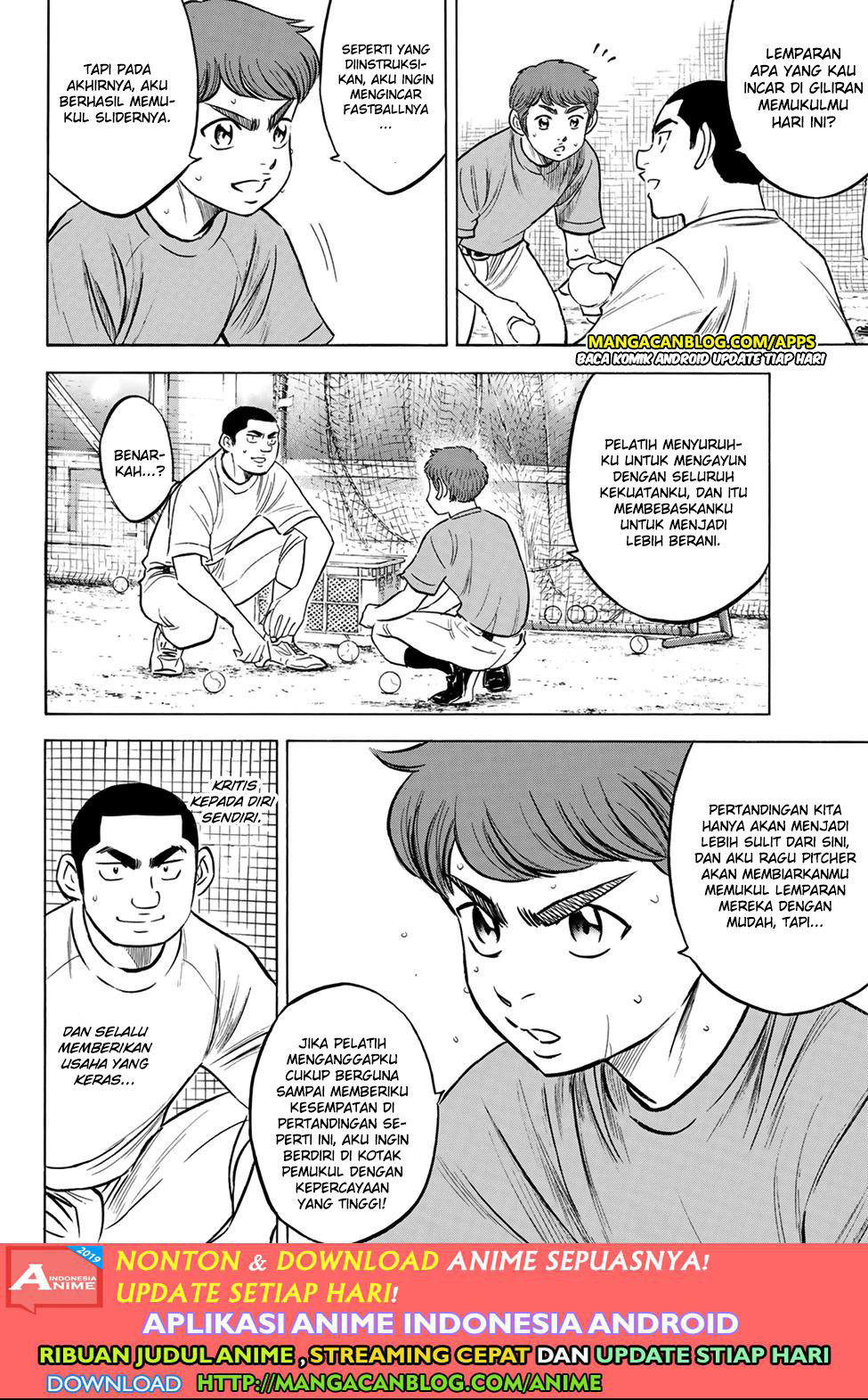 Diamond no Ace Act 2 Chapter 198 - halaman 10