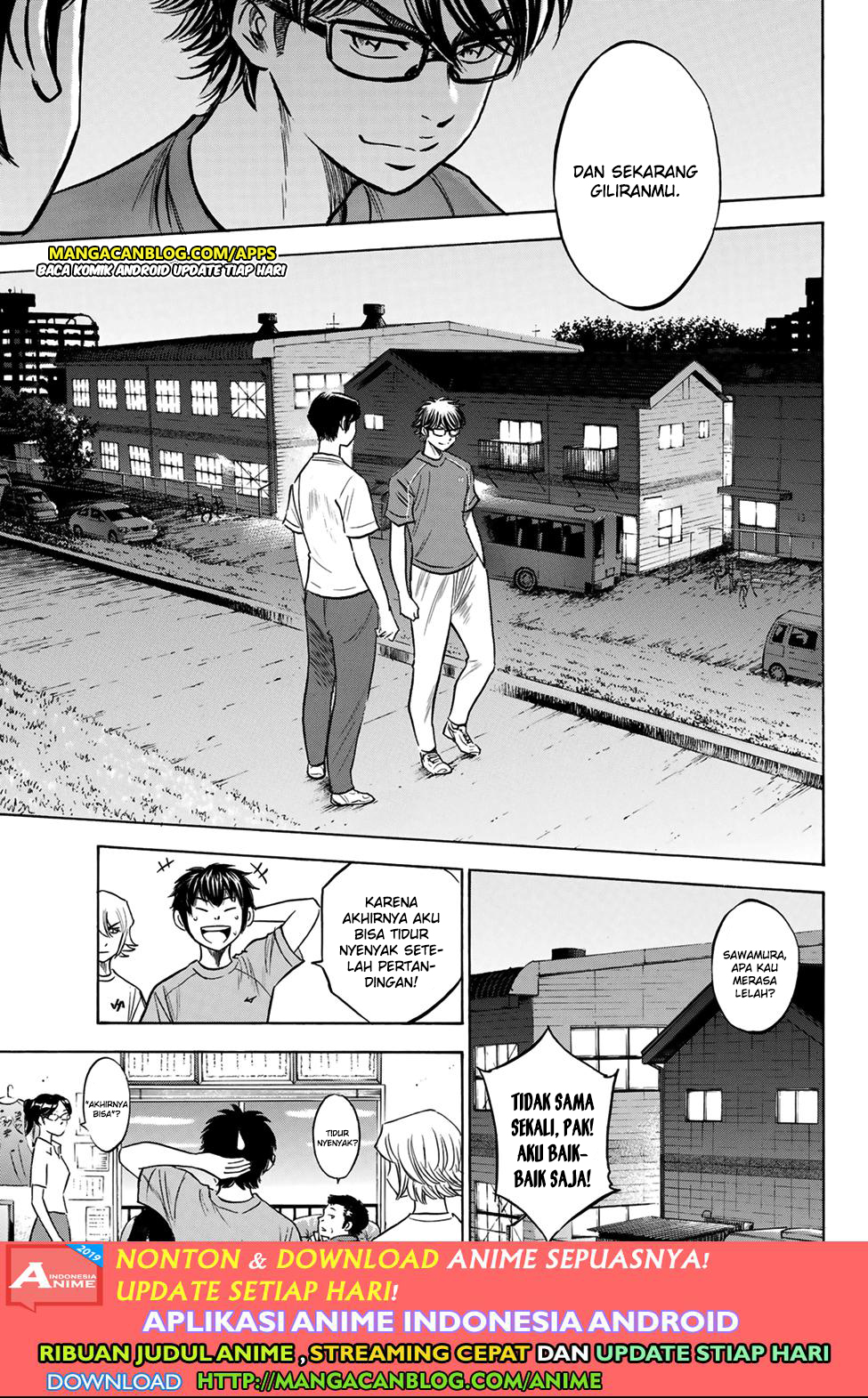 Diamond no Ace Act 2 Chapter 198 - halaman 17